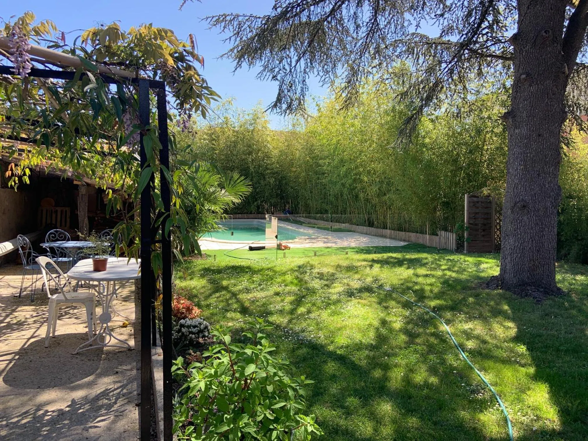 Garden in B&B La Maison de Julia