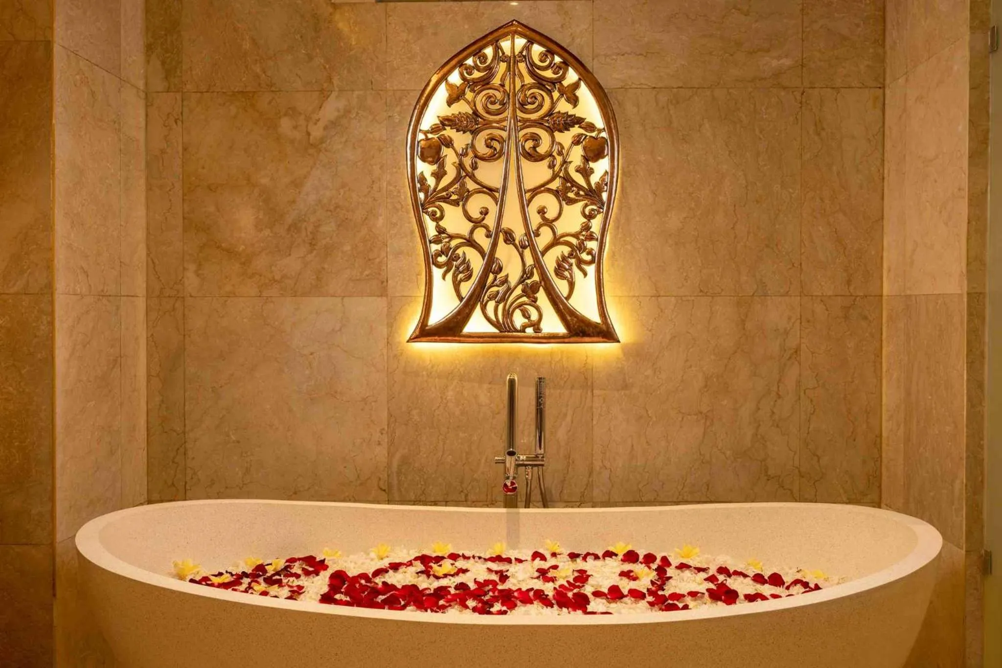 Bath in The Kayon Valley Resort