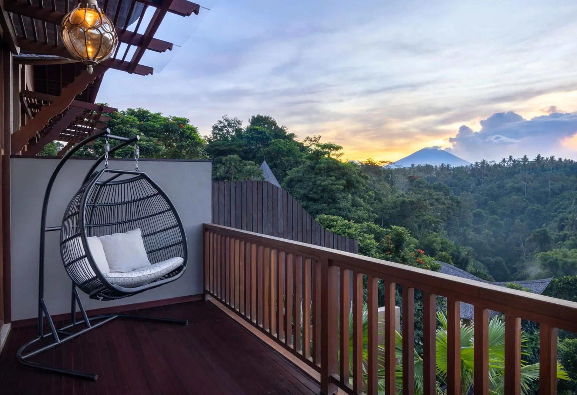 View (from property/room) in The Kayon Valley Resort