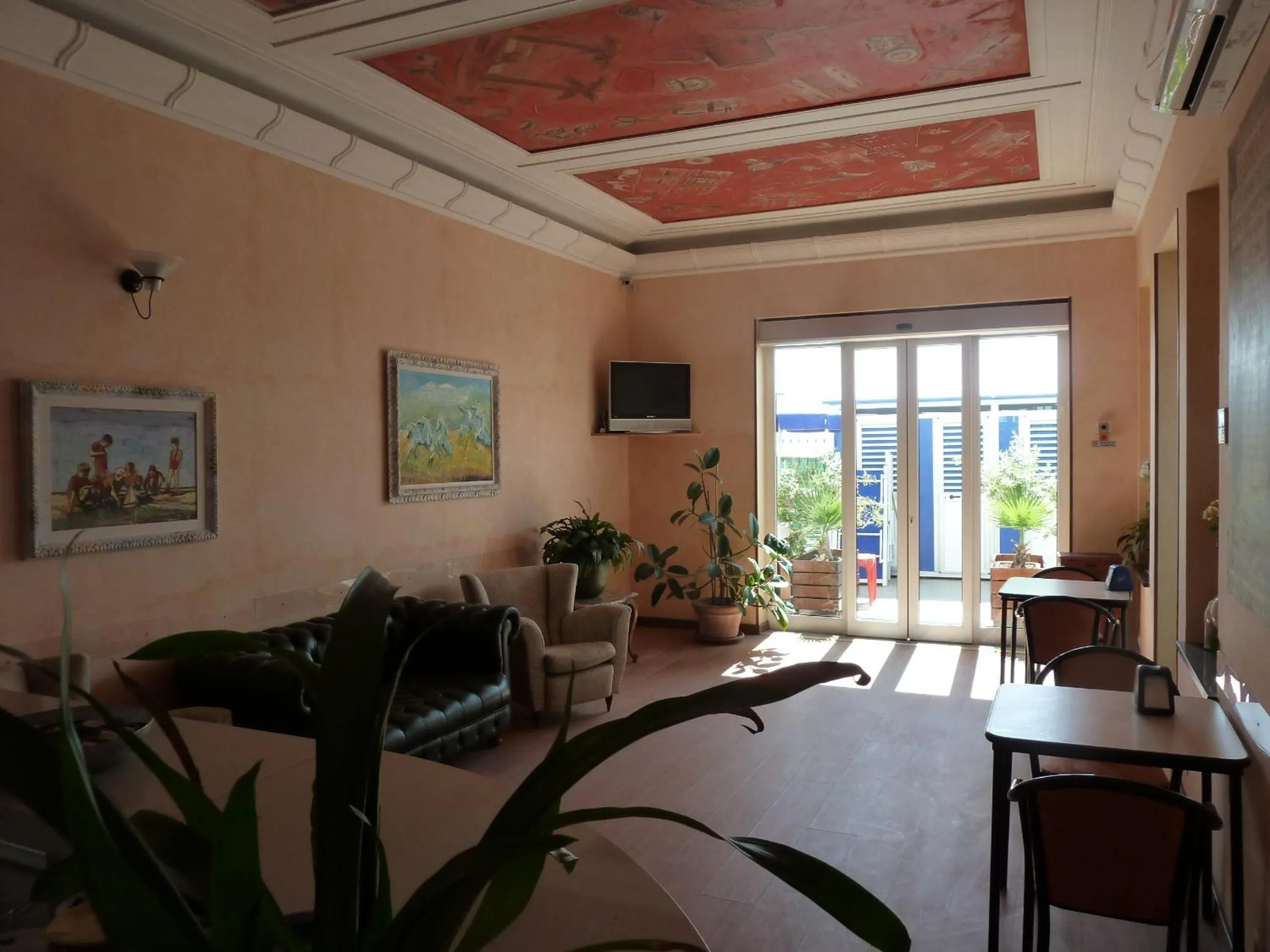 Seating area in Hotel La Balnearia