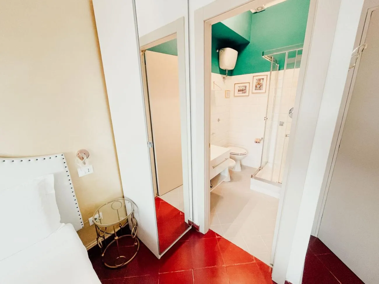 Shower, Bed in Il Monastero Collection