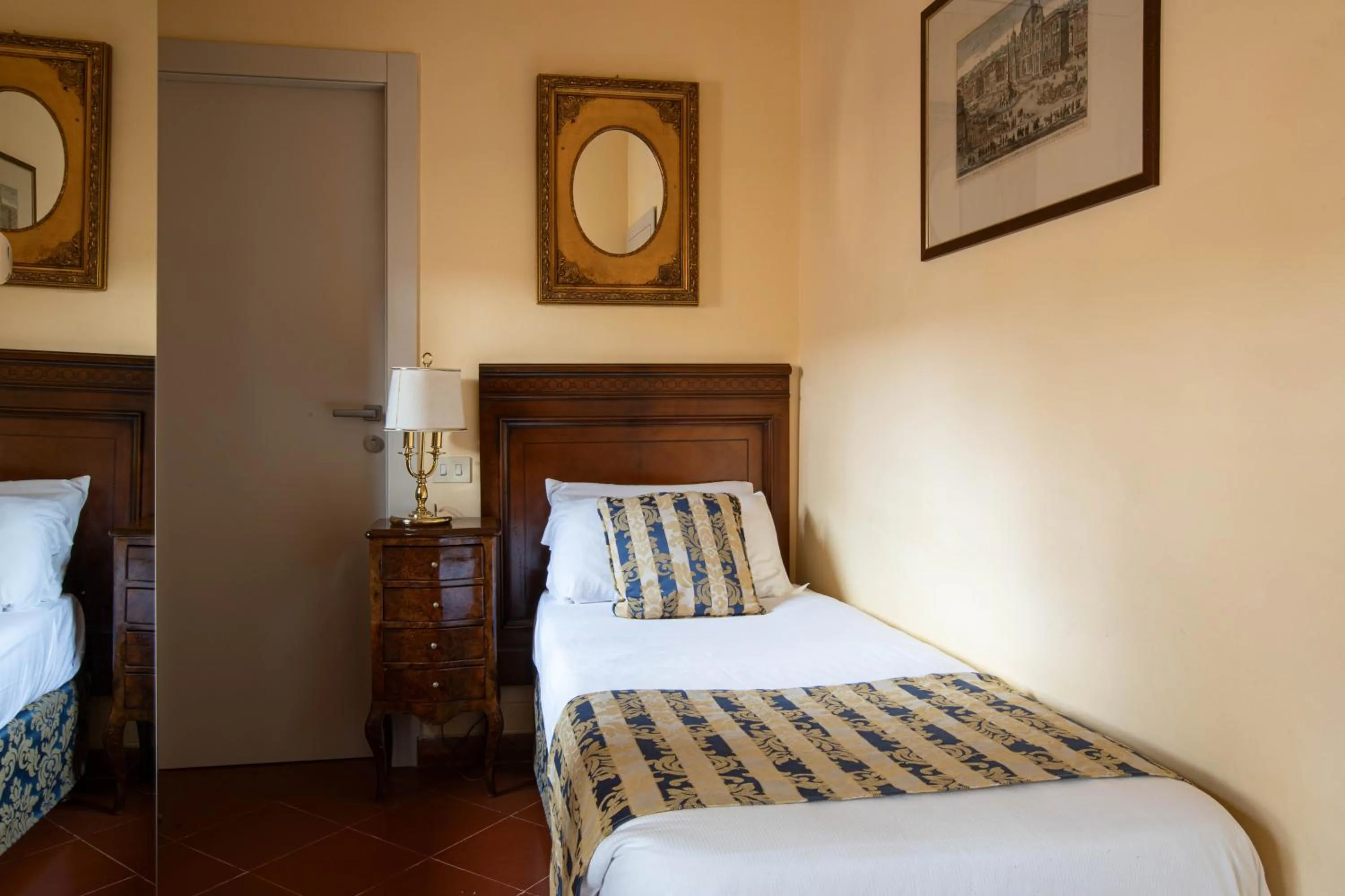 Bedroom, Bed in Il Monastero Collection