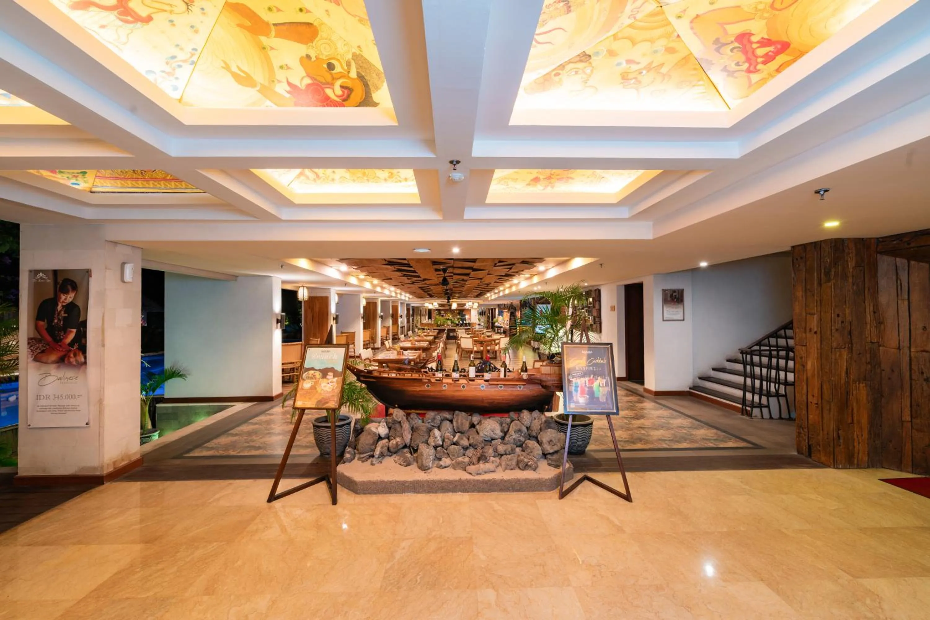 Restaurant/places to eat in Jimbaran Bay Beach Resort and Spa by Prabhu