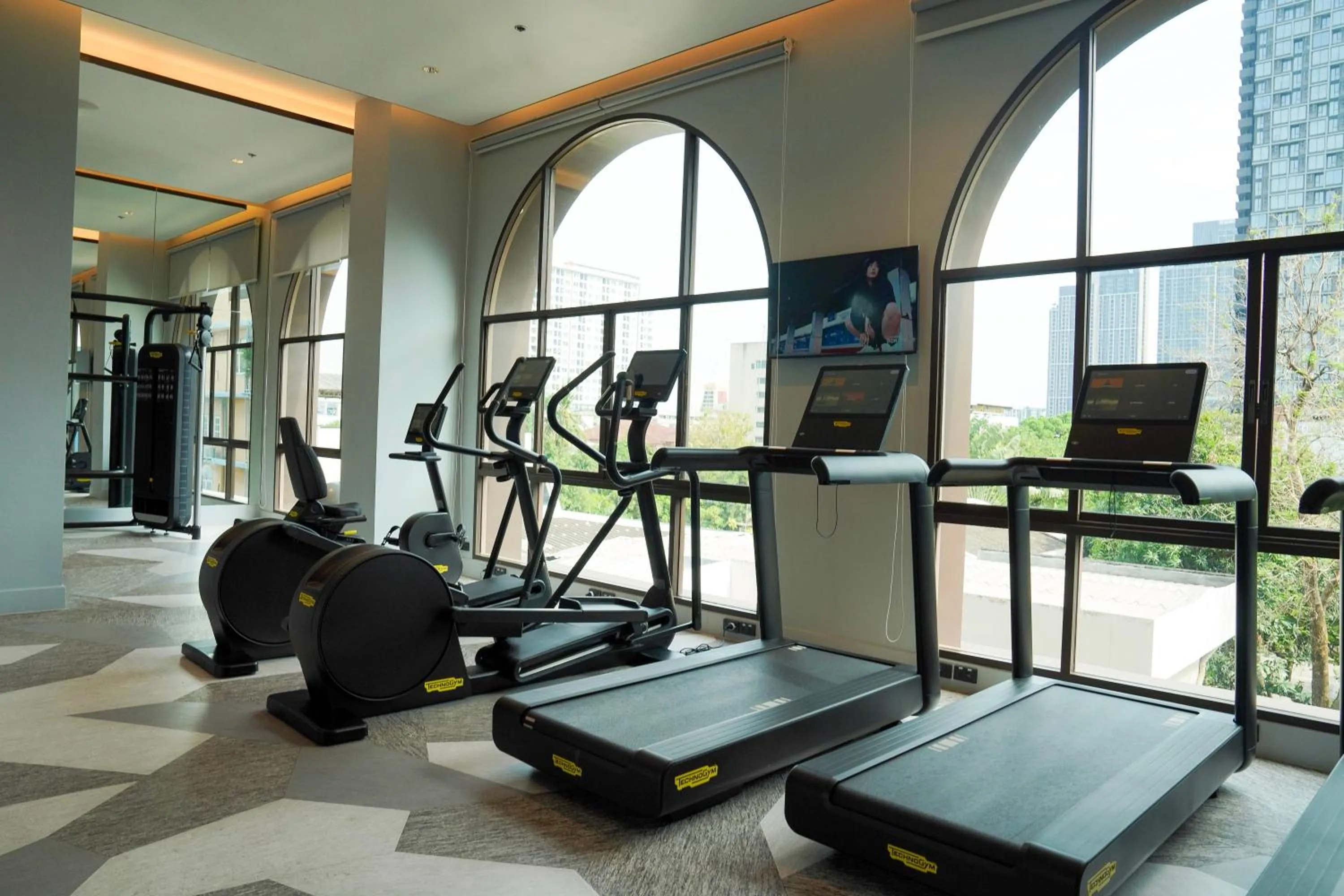 Fitness centre/facilities in Marriott Executive Apartments Bangkok, Sukhumvit 101