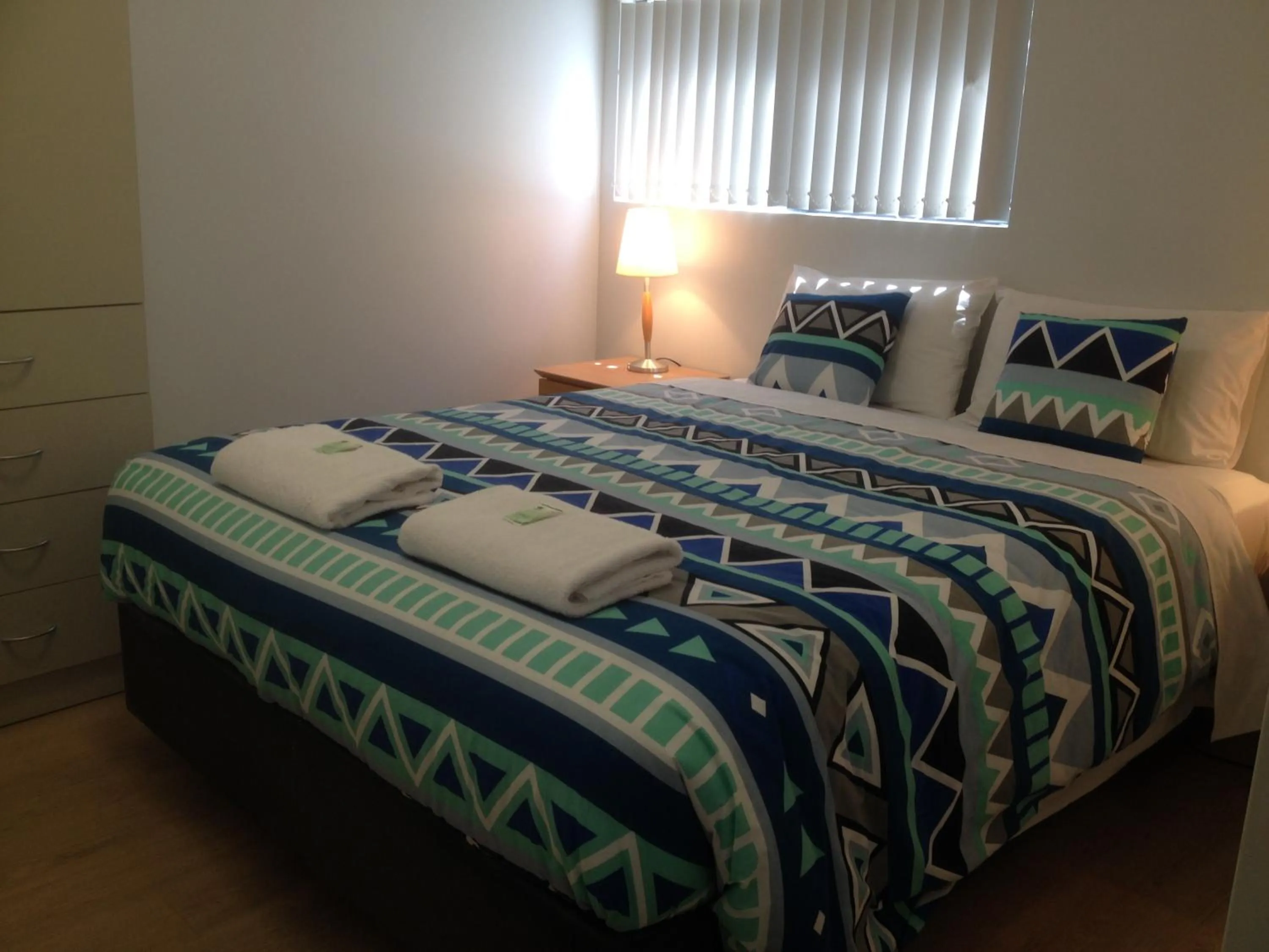 Bedroom, Bed in Mandurah Ocean Marina Chalets