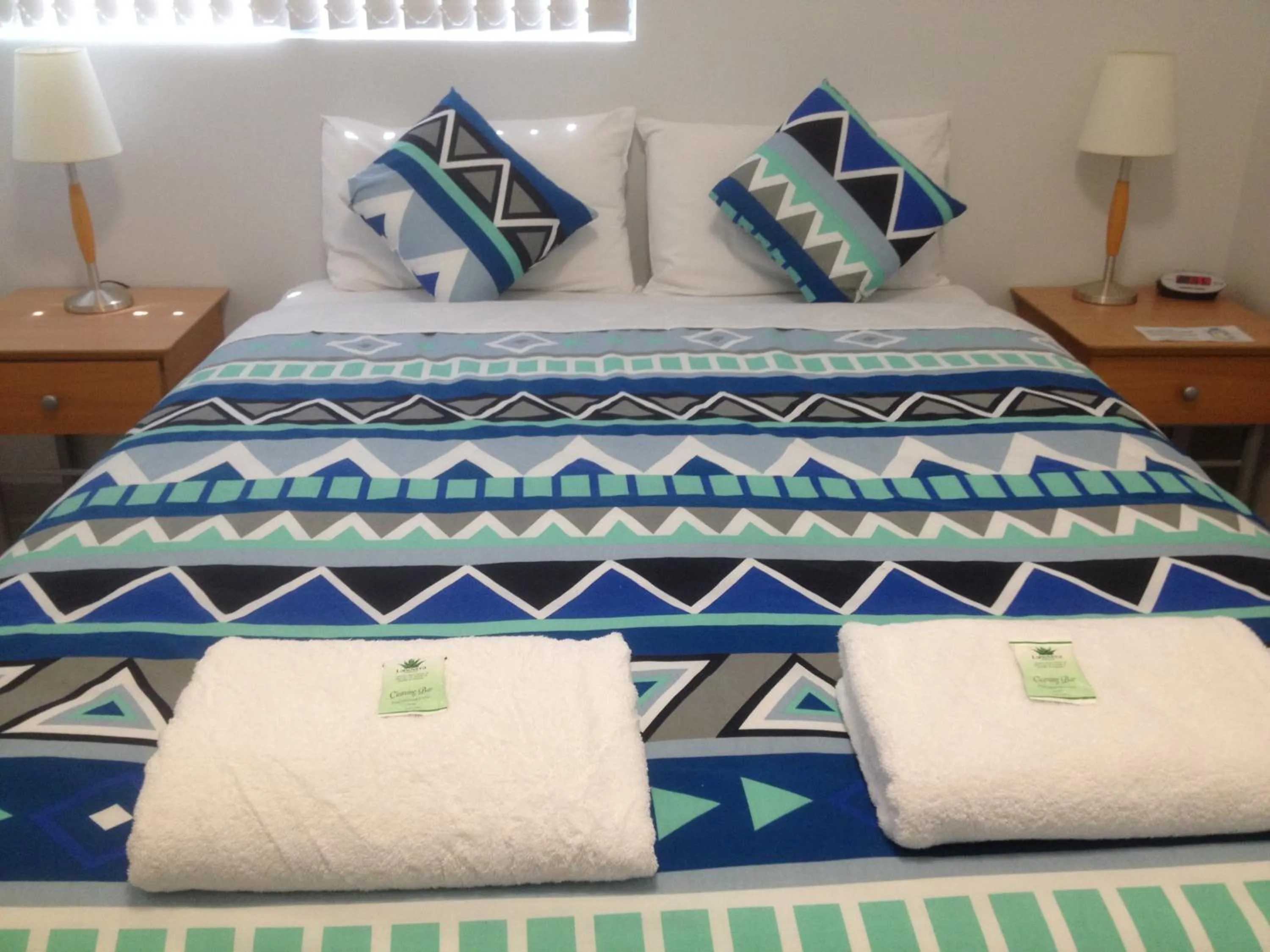 Bed in Mandurah Ocean Marina Chalets