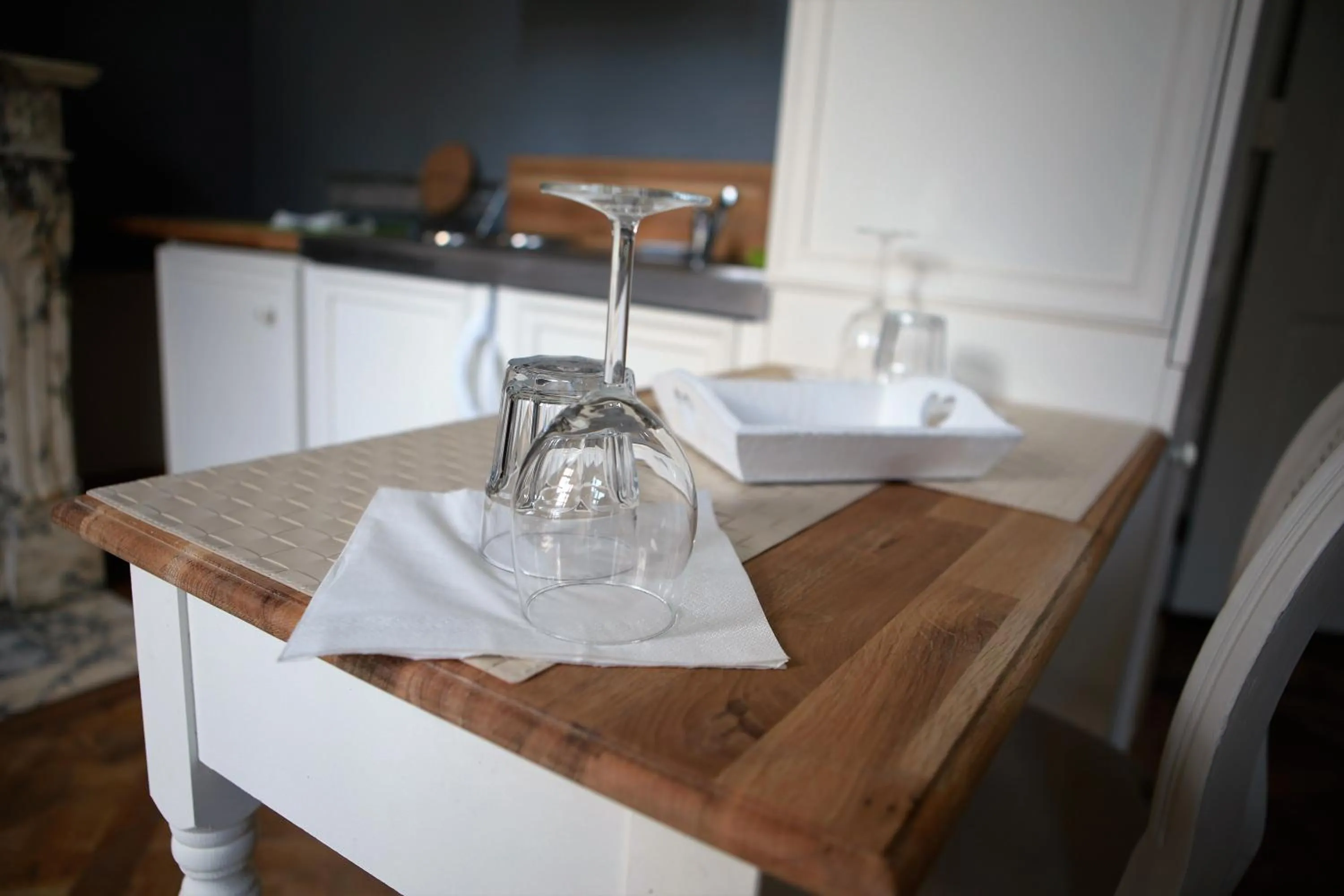 Kitchen or kitchenette in Hotel Saint Georges