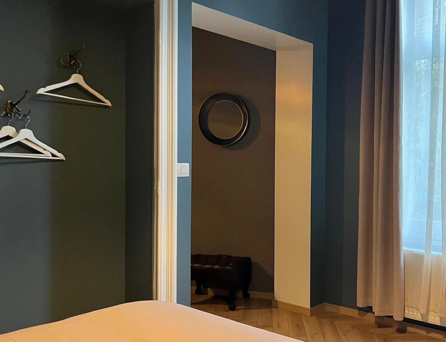 Bed in Hotel Saint Georges