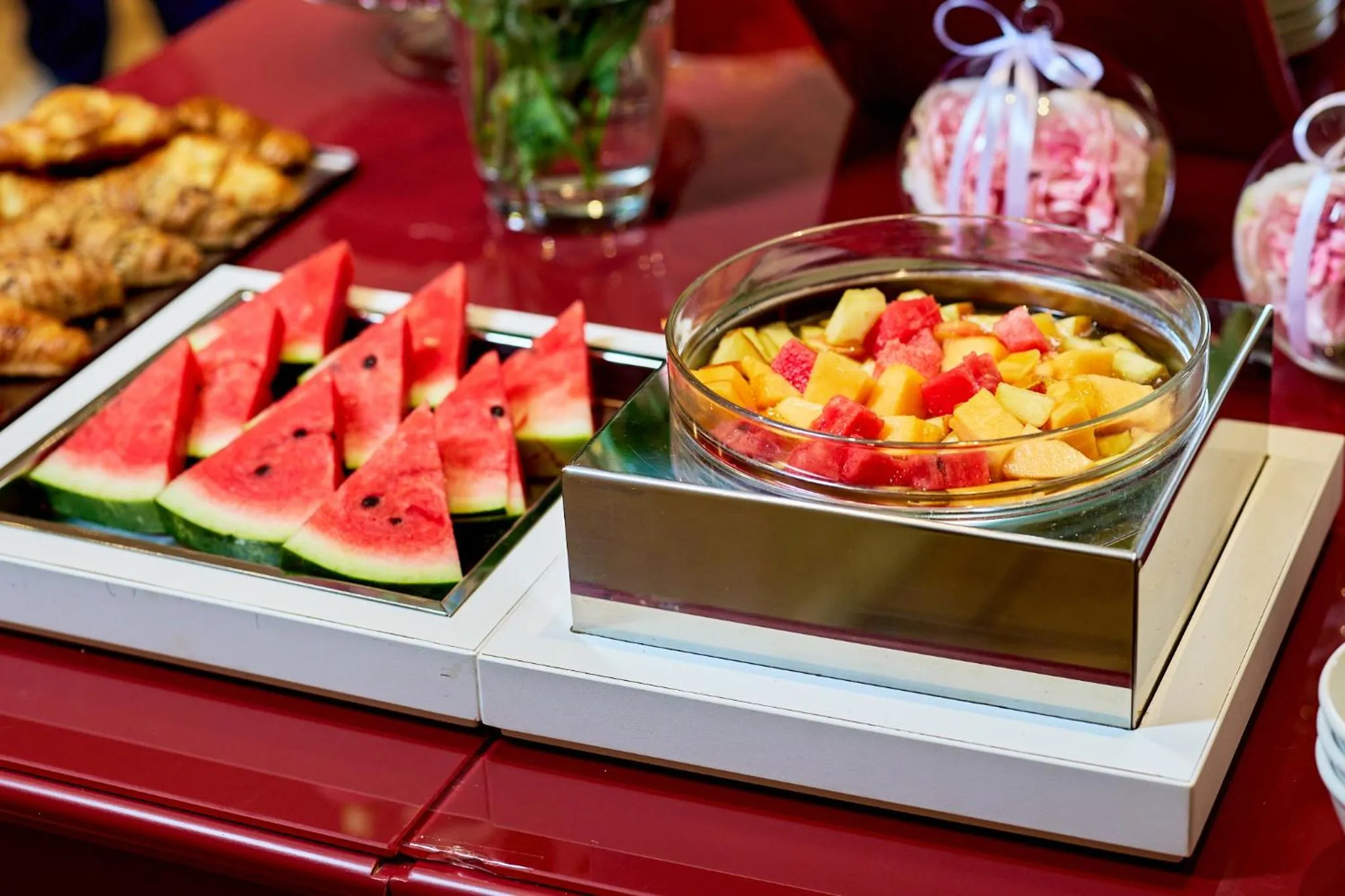 Buffet breakfast in Hotel Crystal