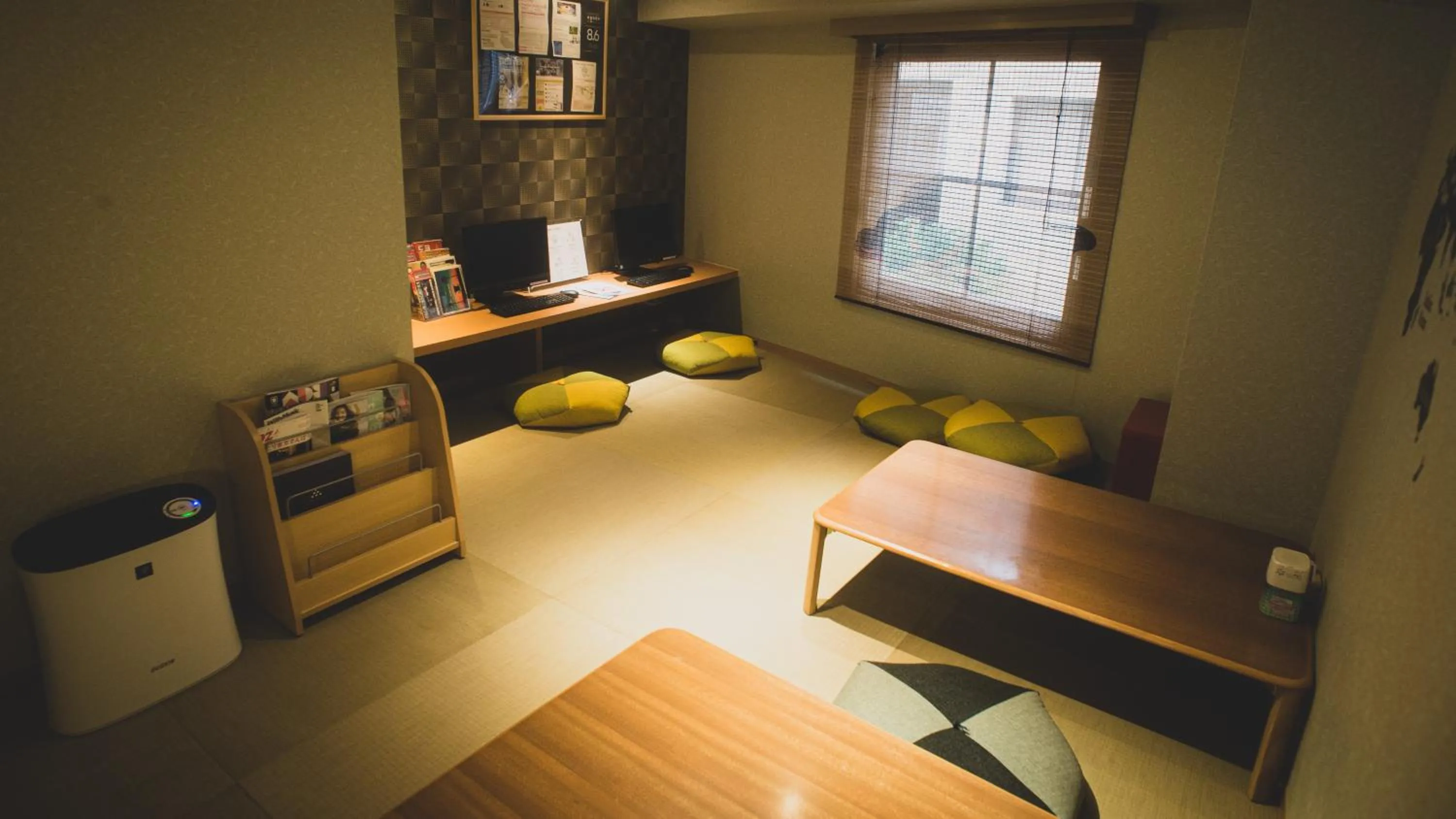 Communal lounge/ TV room in NADESHIKO HOTEL TOKYO Shibuya by unito Female-only