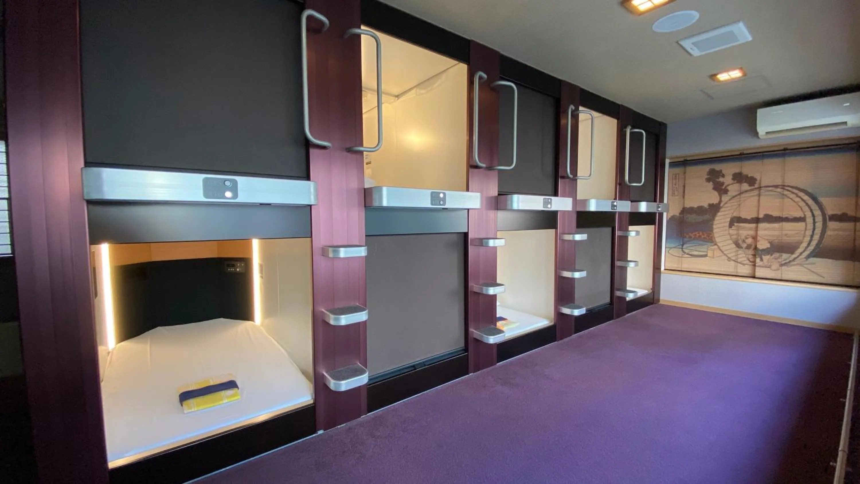 Photo of the whole room, Bed in NADESHIKO HOTEL TOKYO Shibuya by unito Female-only