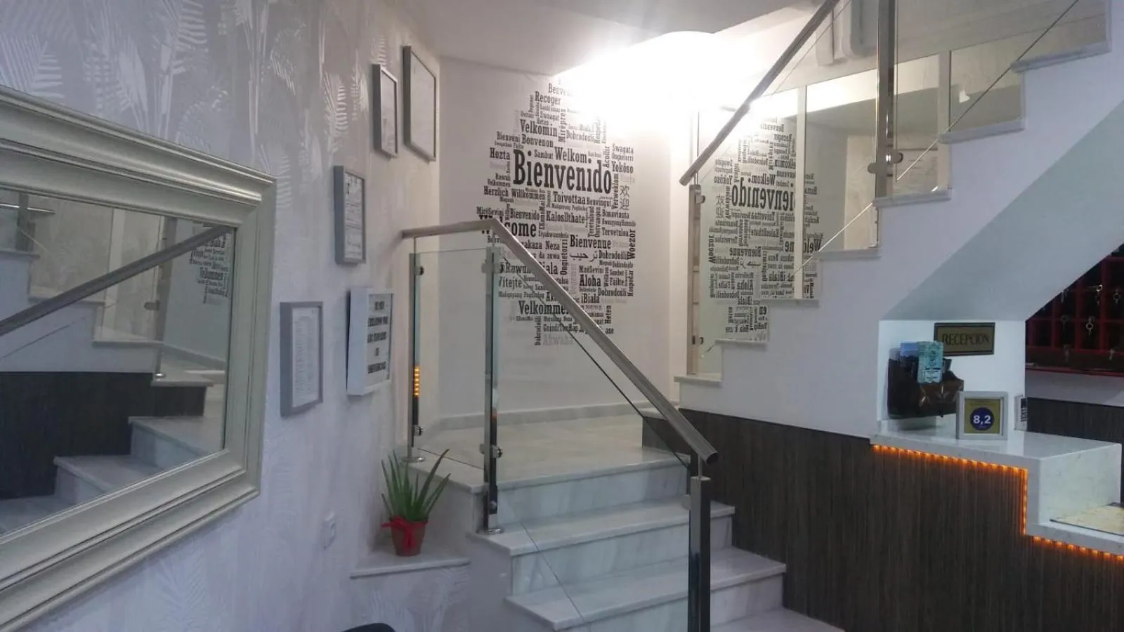 Decorative detail in Hostal Maribel