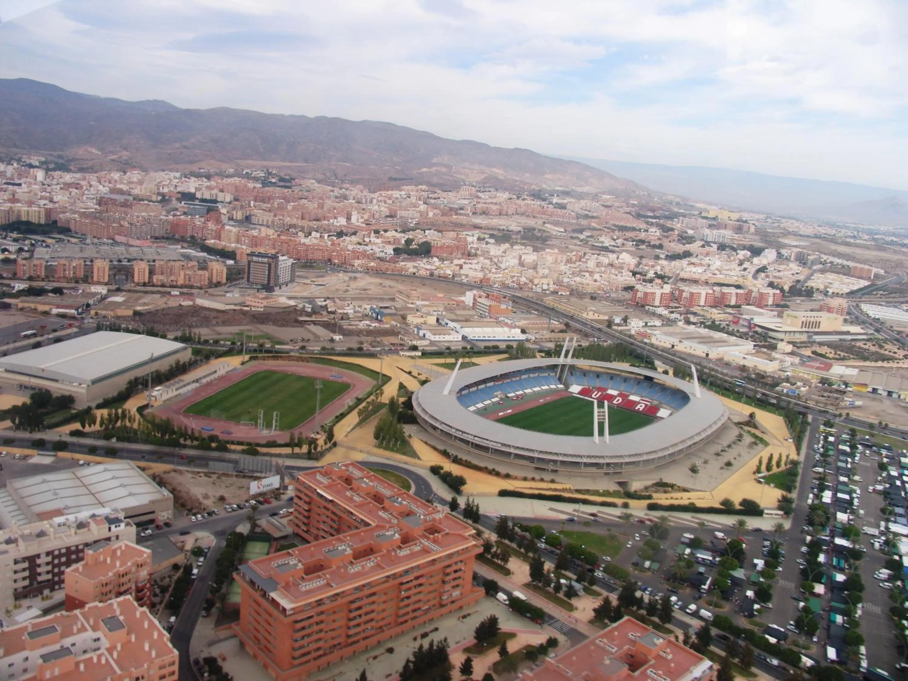Bird's eye view in Hostal Maribel