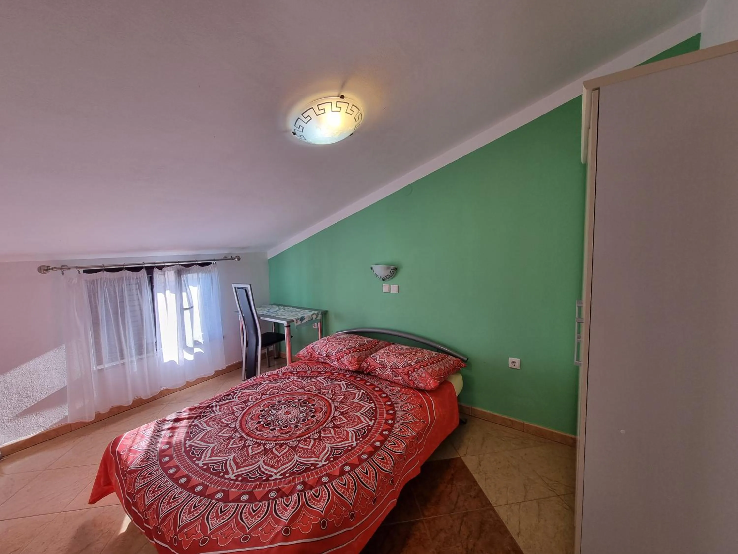 Bedroom, Bed in Apartment Grbac