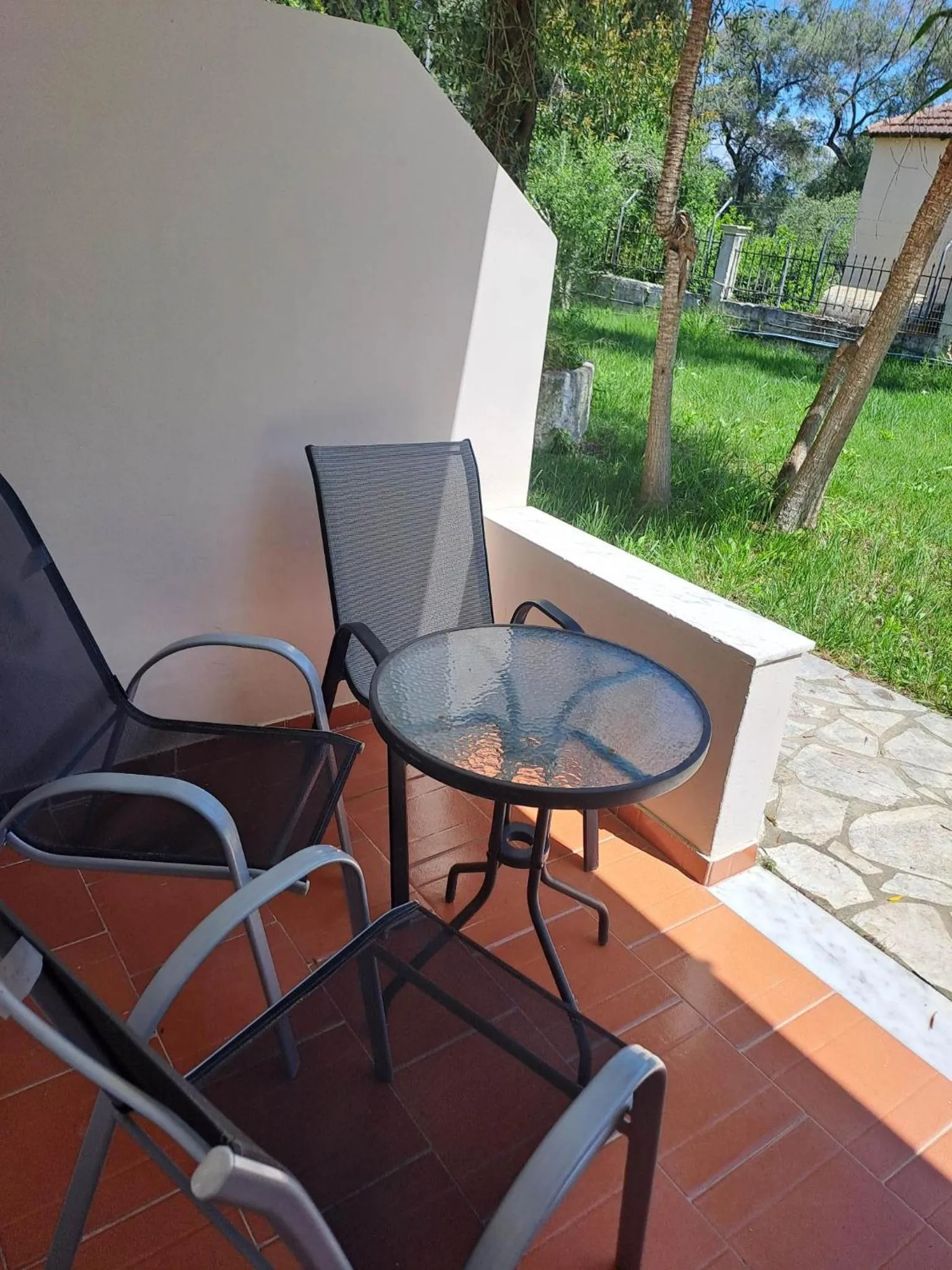 Balcony/Terrace in Kalypso studio Resorts