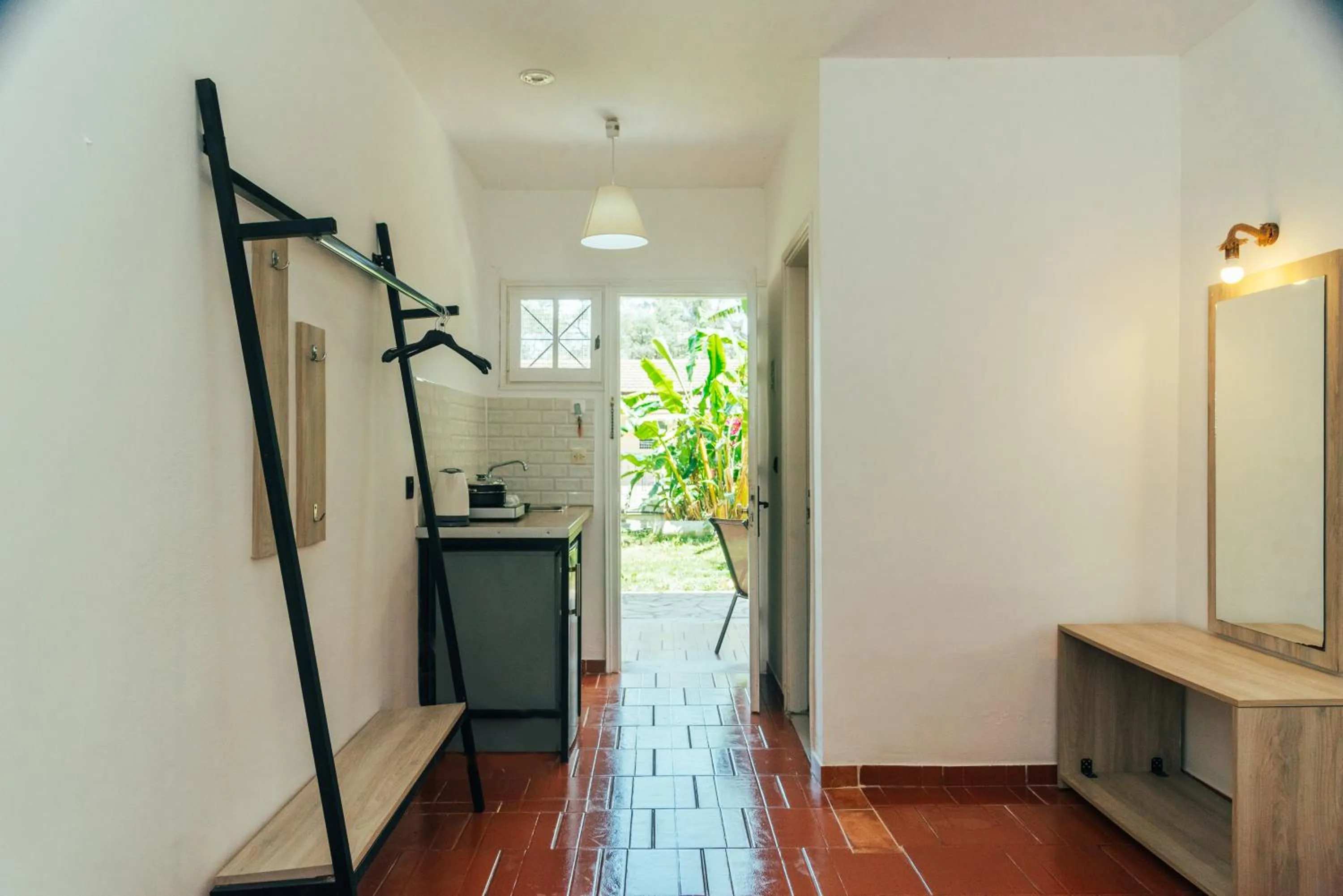 Kitchen or kitchenette in Kalypso studio Resorts