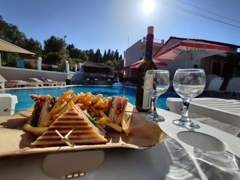 Breakfast in Kalypso studio Resorts