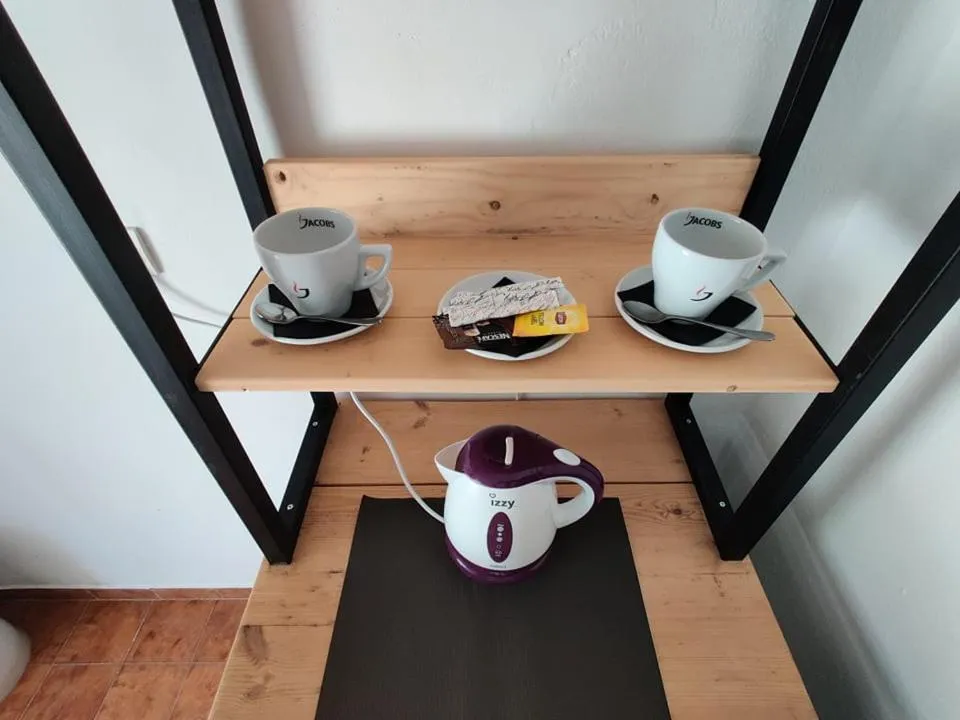 Coffee/tea facilities in Kalypso studio Resorts