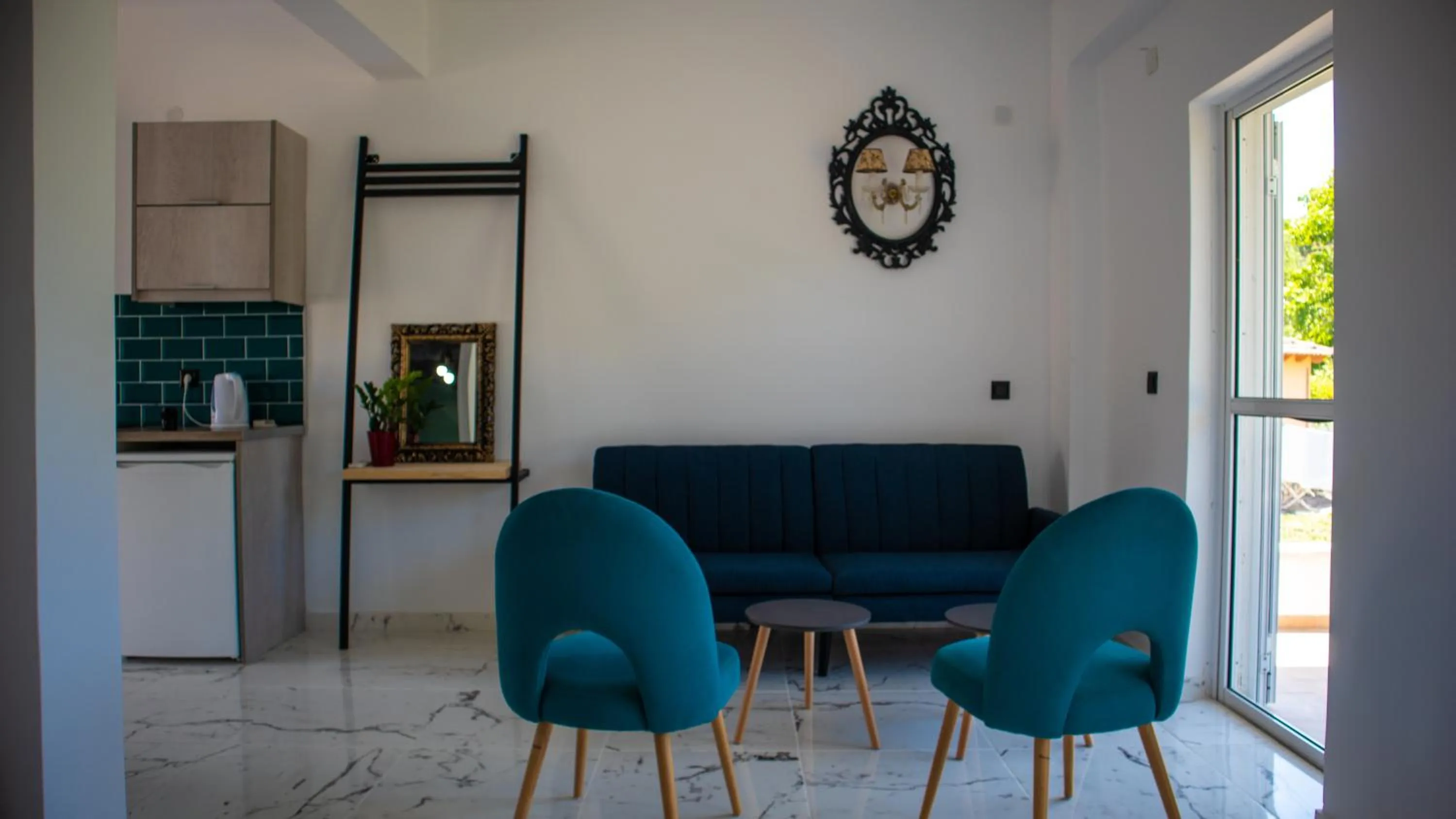 Seating area in Kalypso studio Resorts