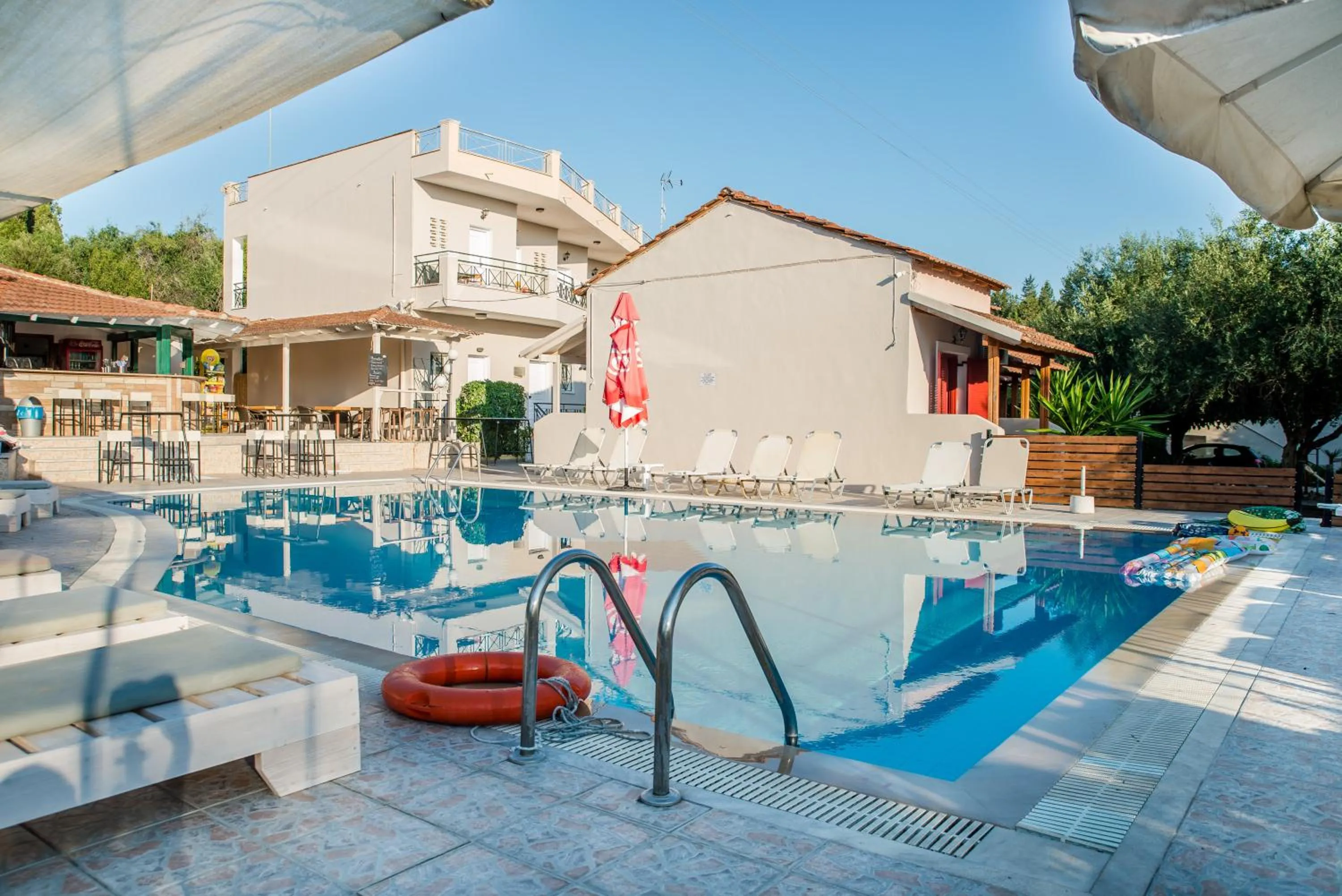 Swimming pool in Kalypso studio Resorts