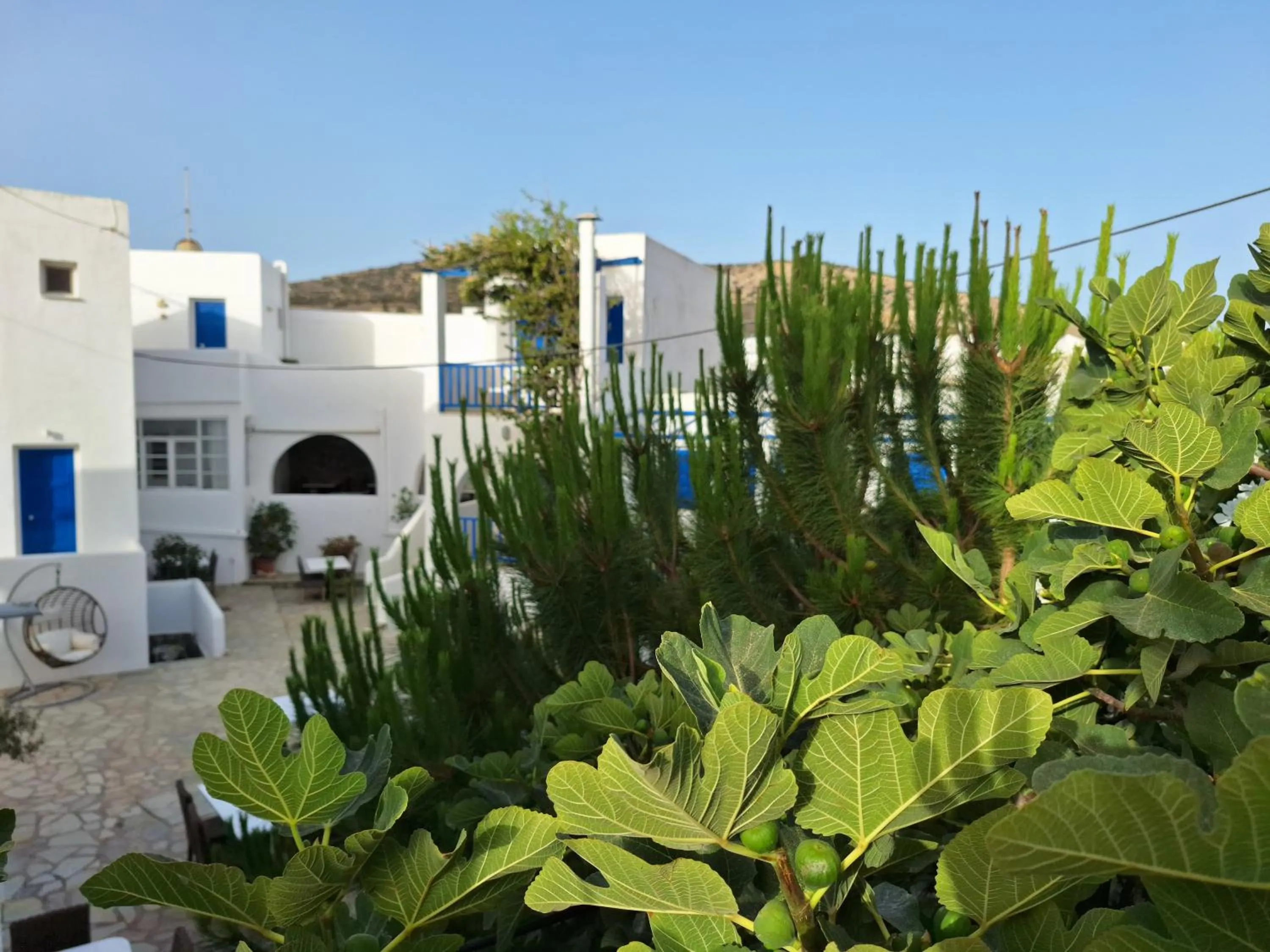 Property building in Εvi Evan Hotel