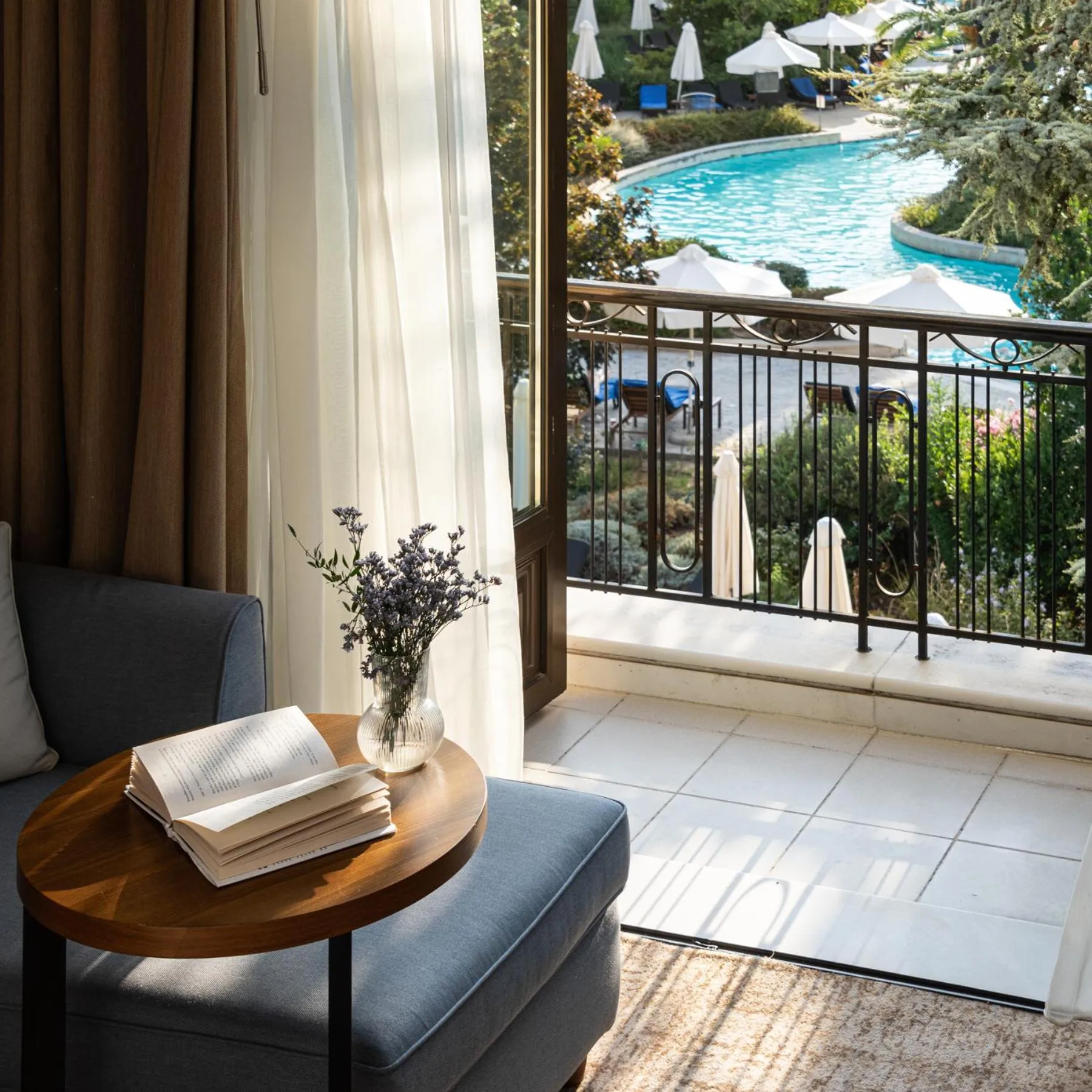 Pool view in Hyatt Regency Thessaloniki