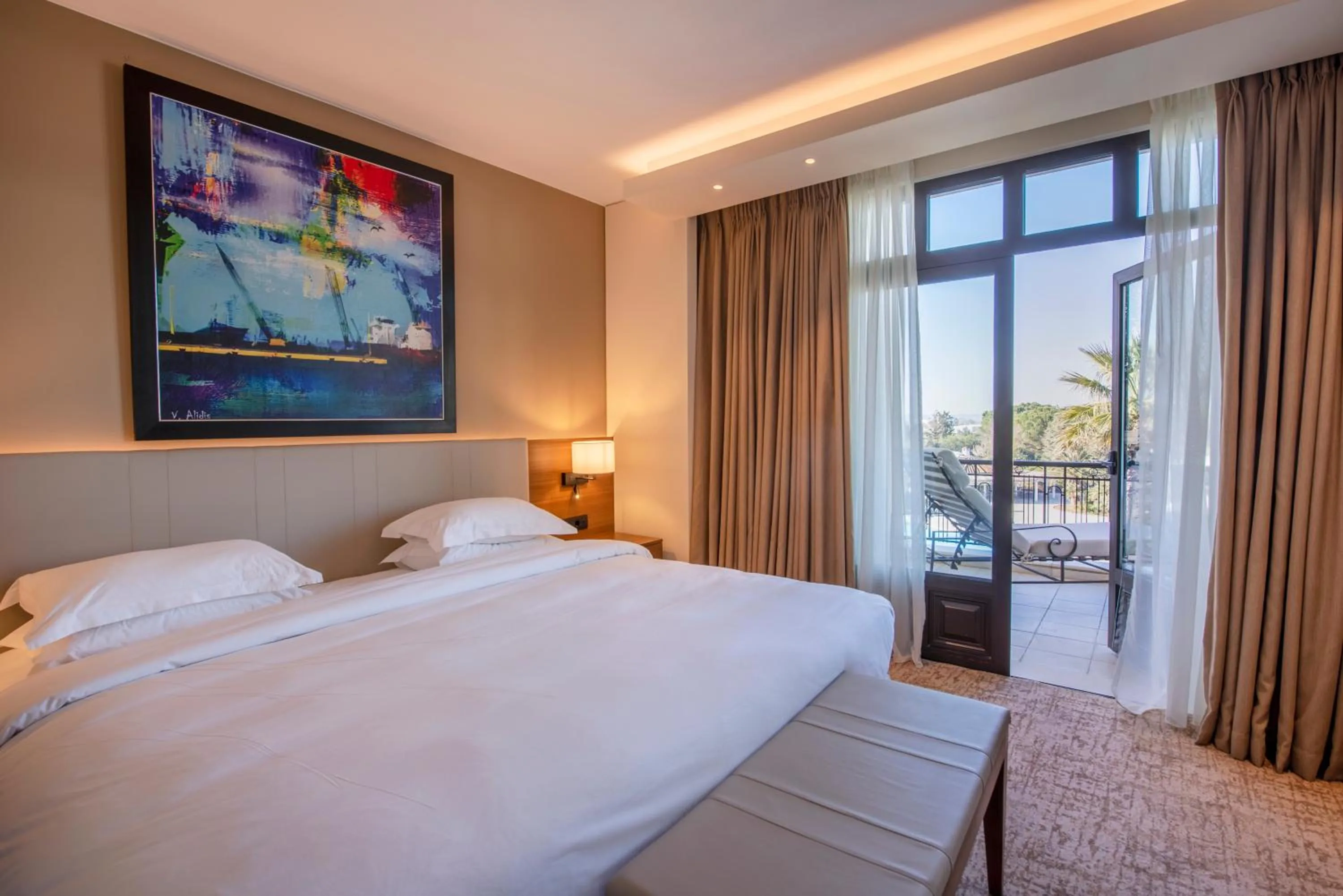 Bedroom, Bed in Hyatt Regency Thessaloniki