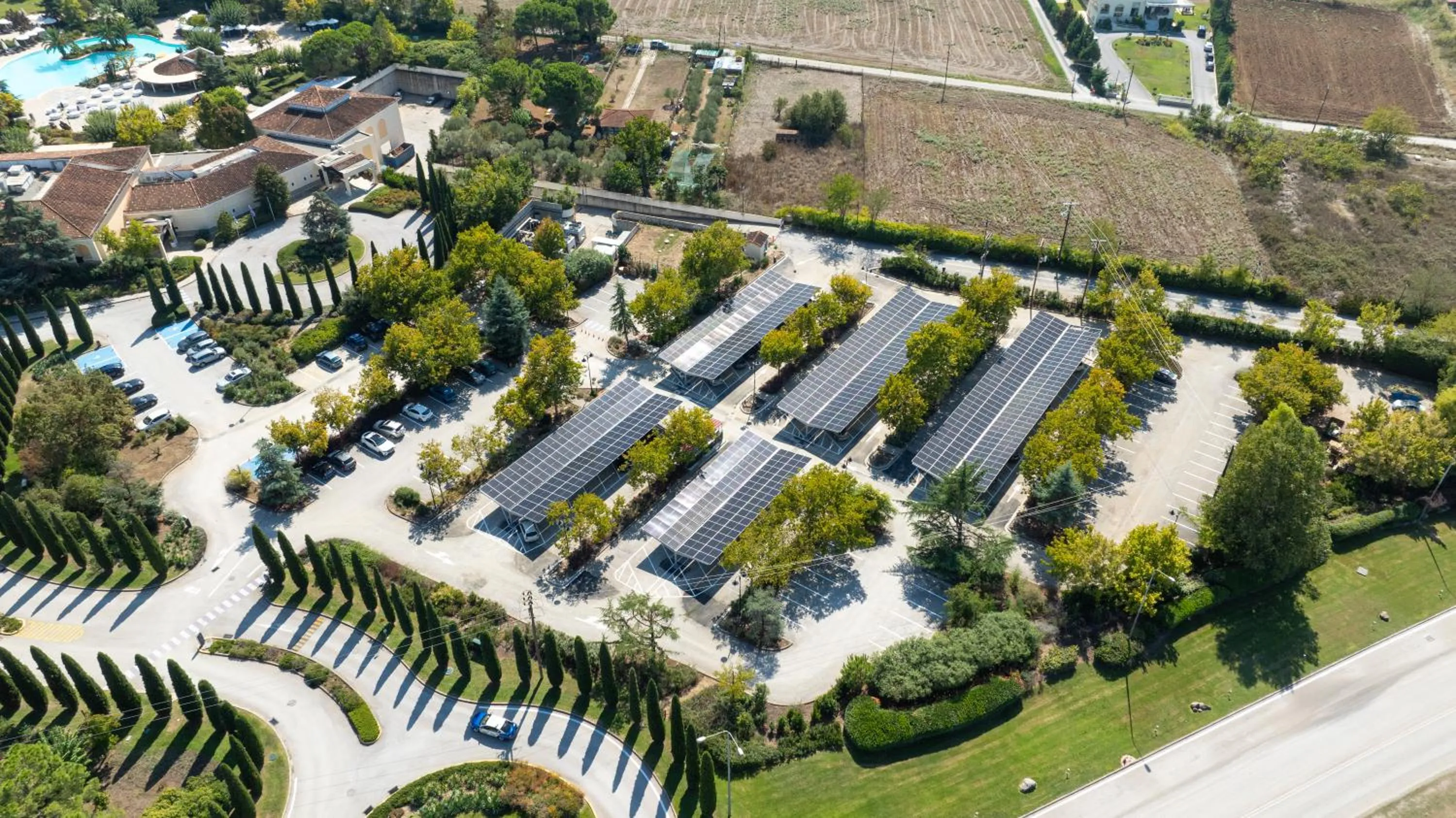Parking in Hyatt Regency Thessaloniki