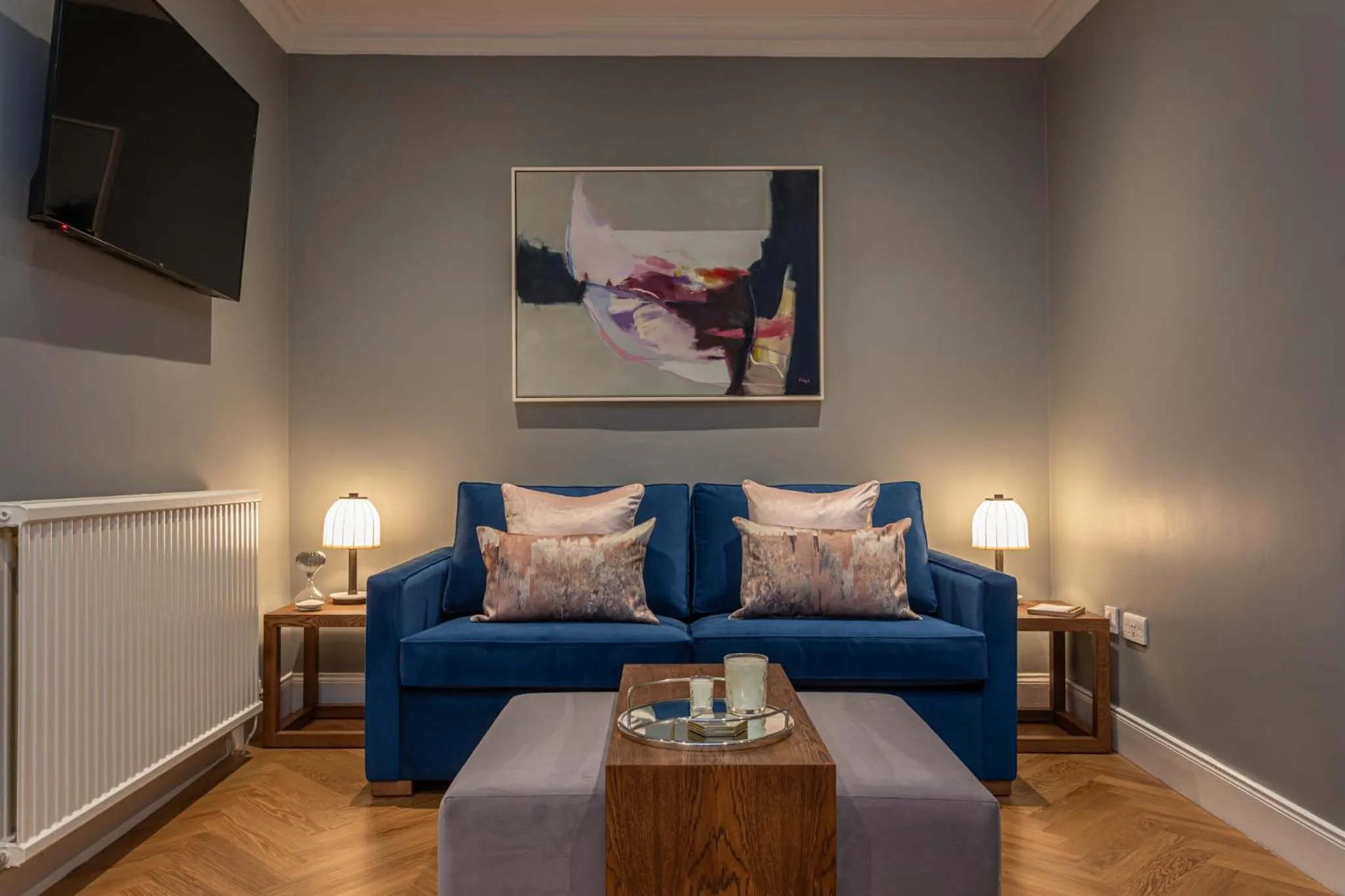 Living room in The Scott