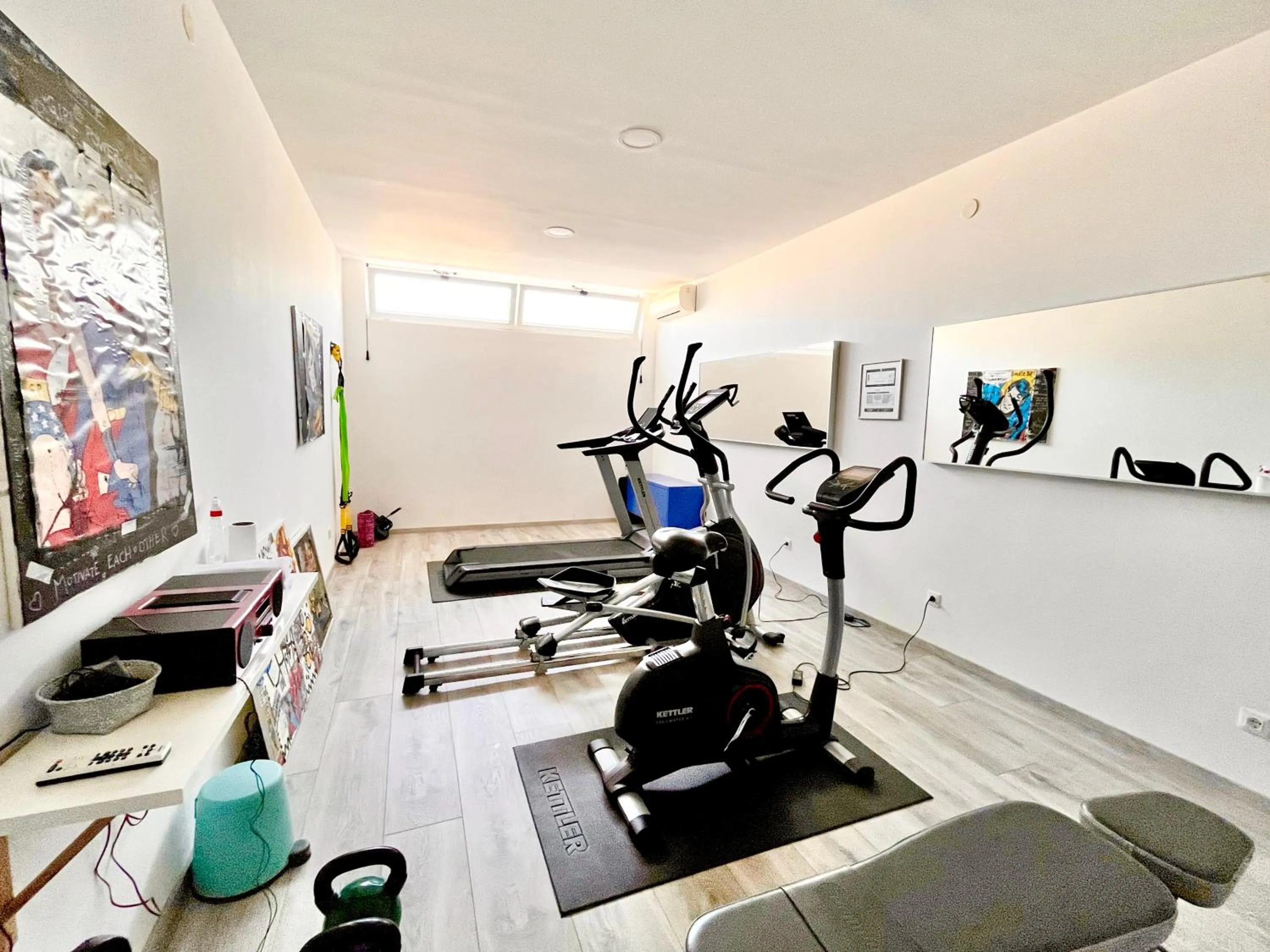 Fitness centre/facilities in Apartments Villa Lukas
