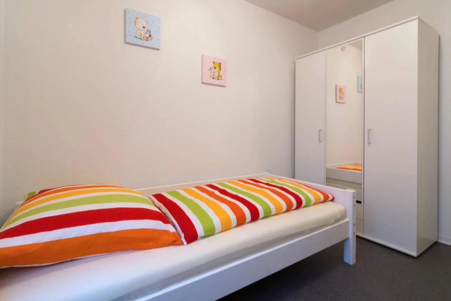 Bedroom, Bed in Ferienwohnung Endlich Urlaub