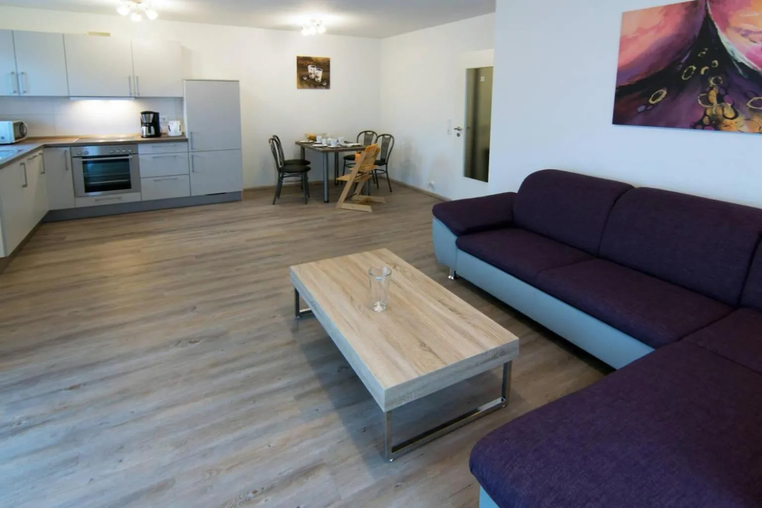 Living room in Ferienwohnung Endlich Urlaub