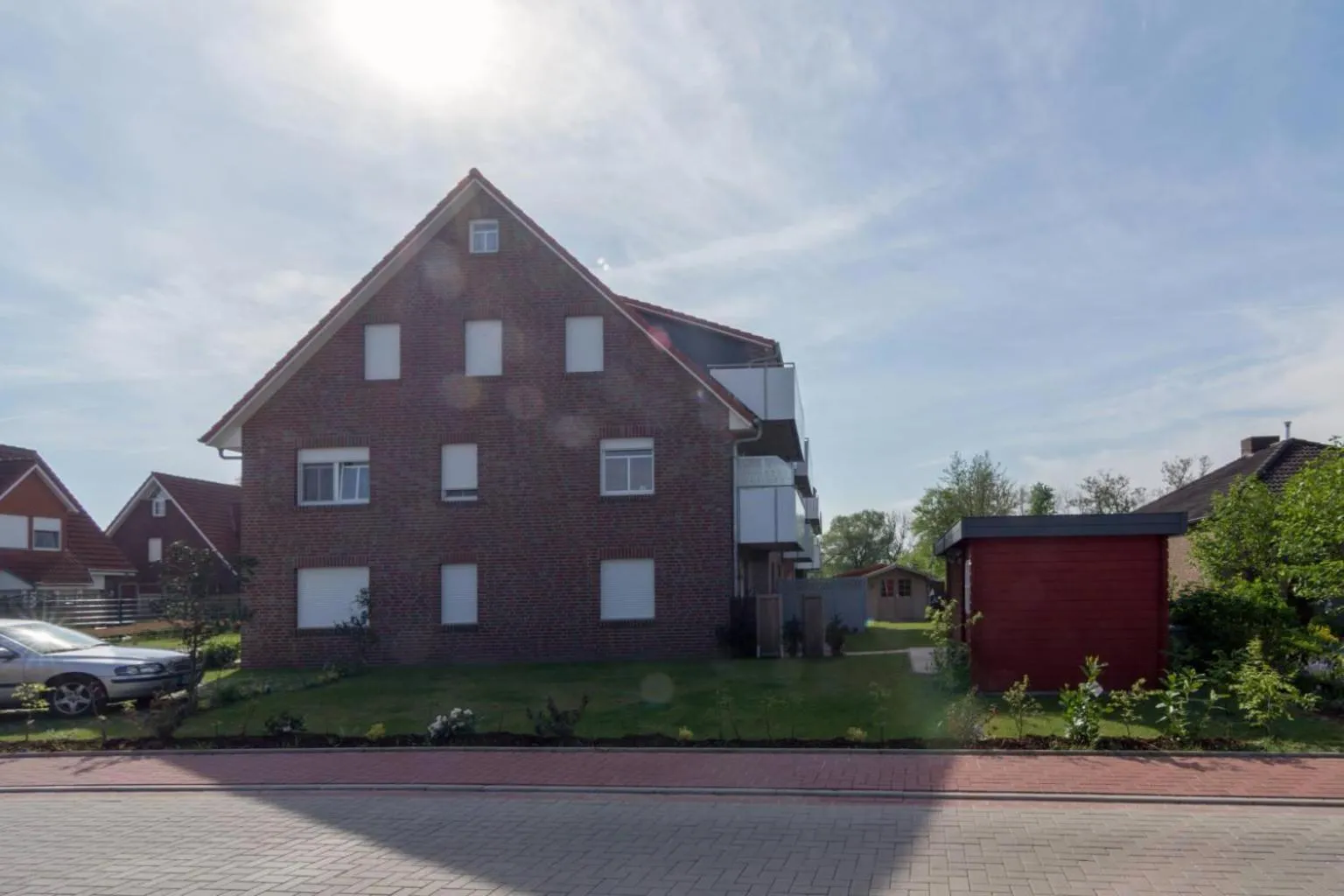 Property building in Ferienwohnung Endlich Urlaub