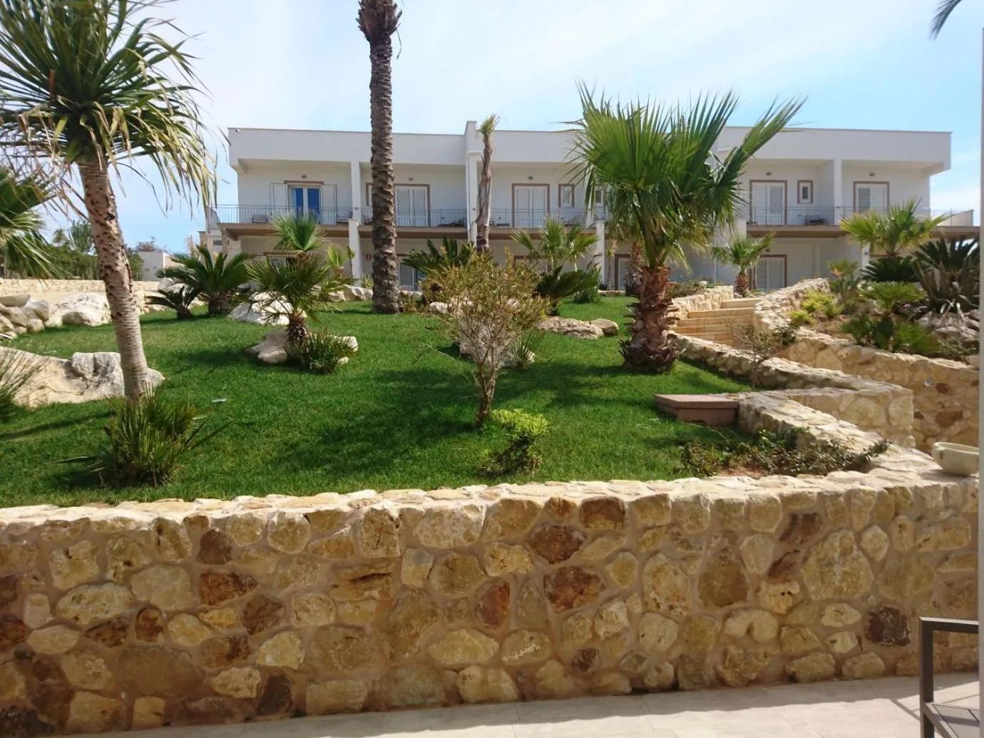 Garden view in La Blanca Resort & Spa