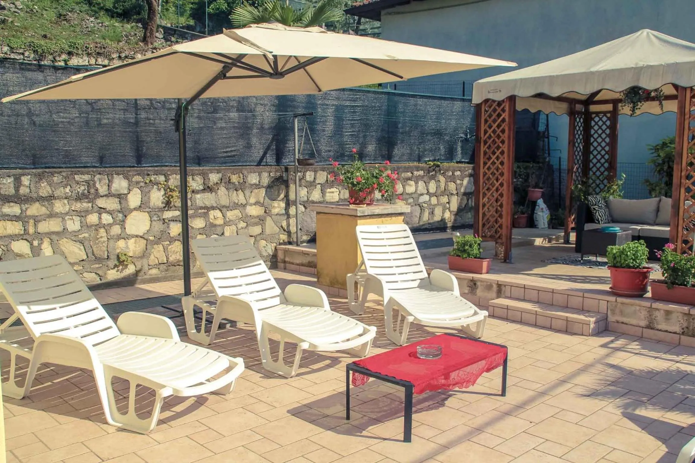 Lake view in B&B Tina