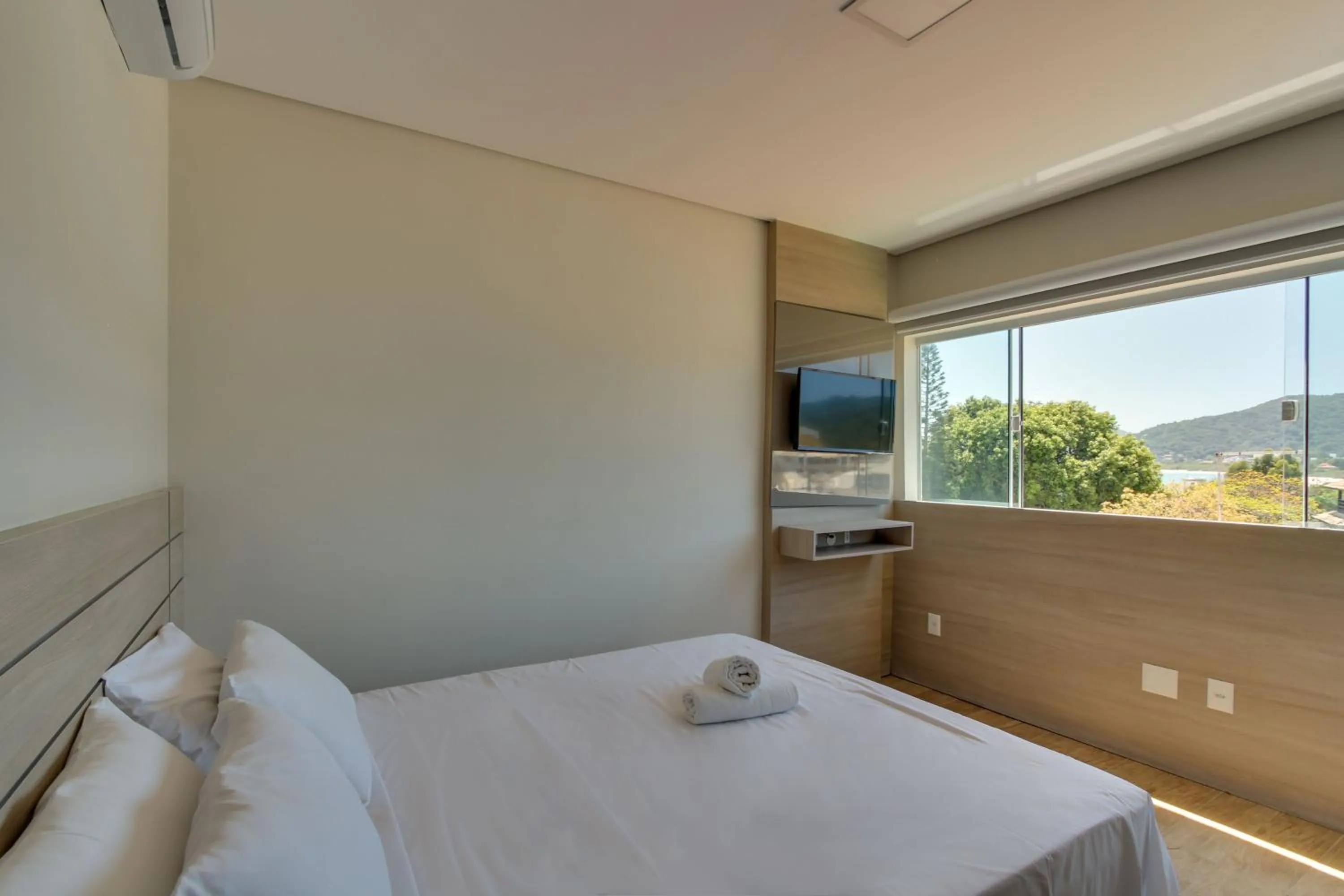 Bedroom, Bed in Imigrantes Apart Hotel