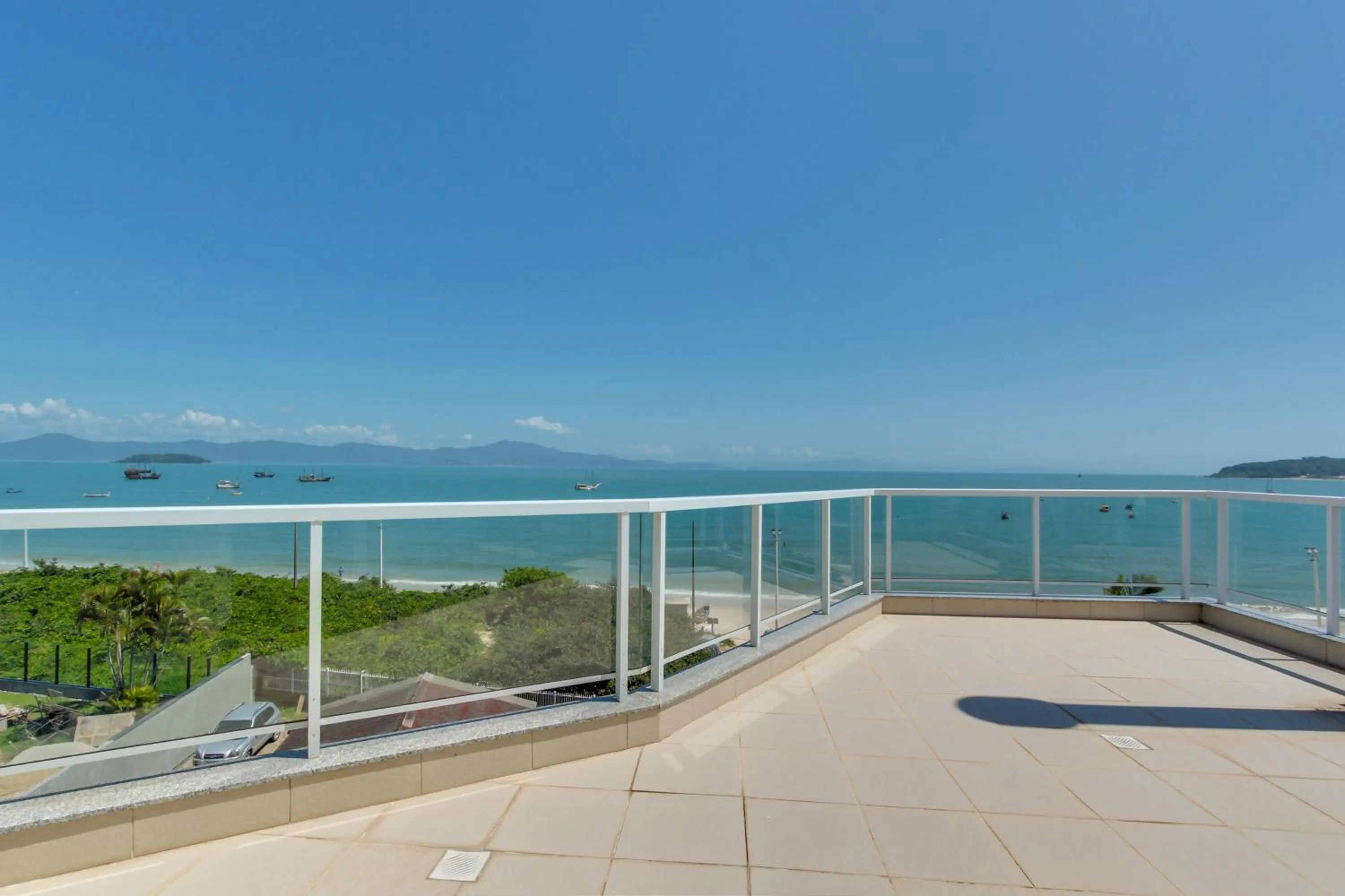 Balcony/Terrace in Imigrantes Apart Hotel