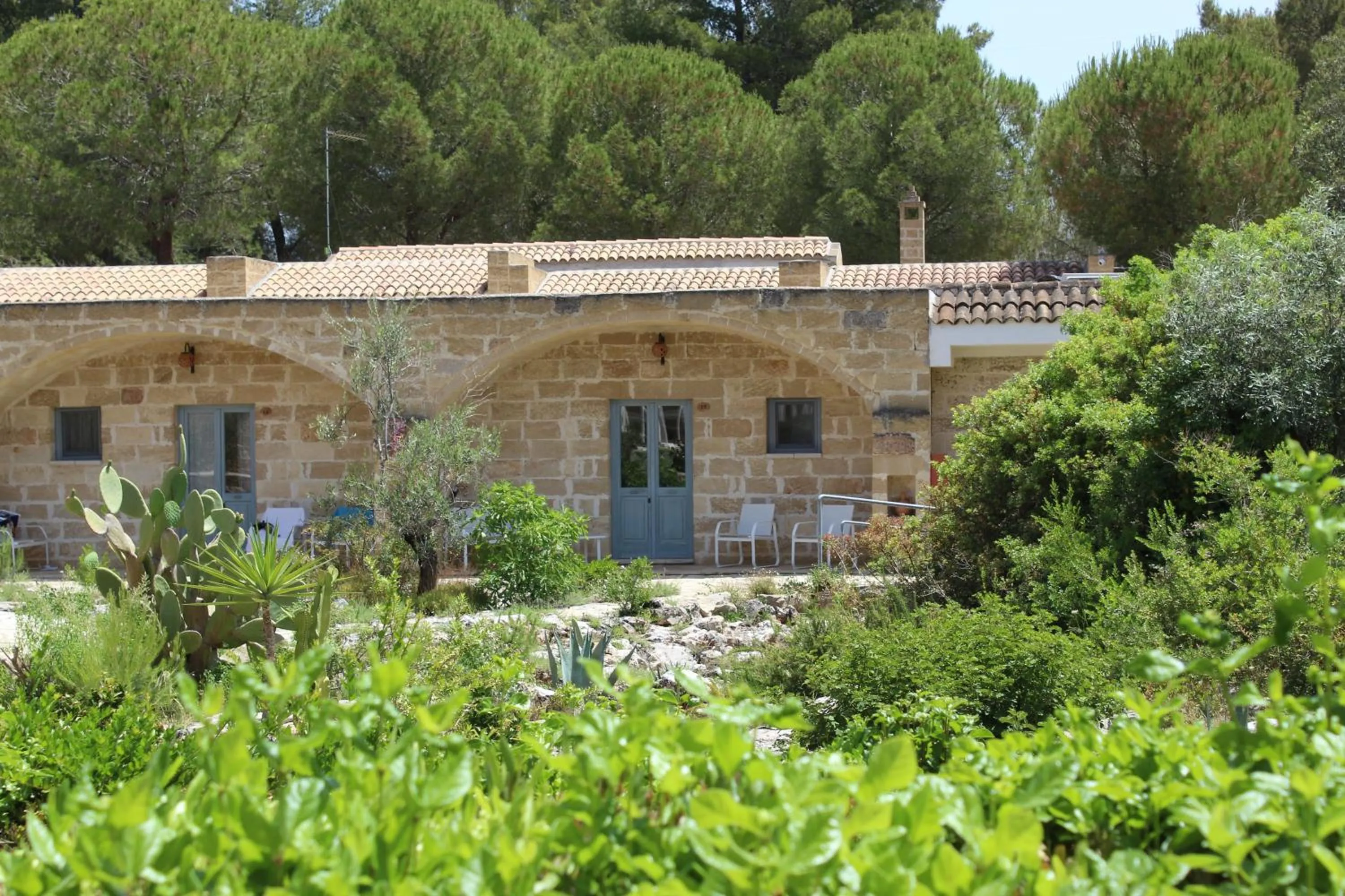 Patio in Masseria Relais Santa Teresa