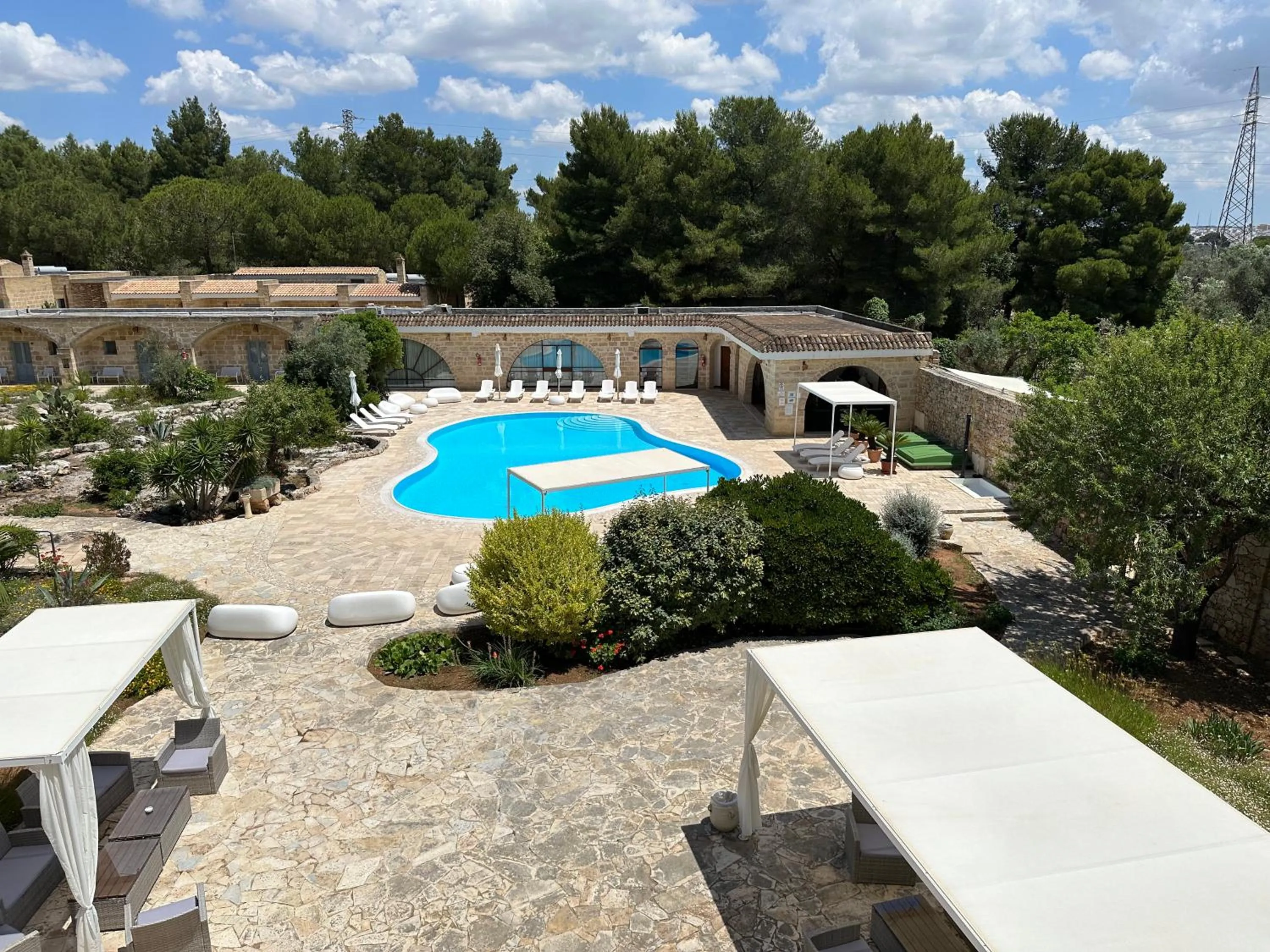 Swimming pool in Masseria Relais Santa Teresa
