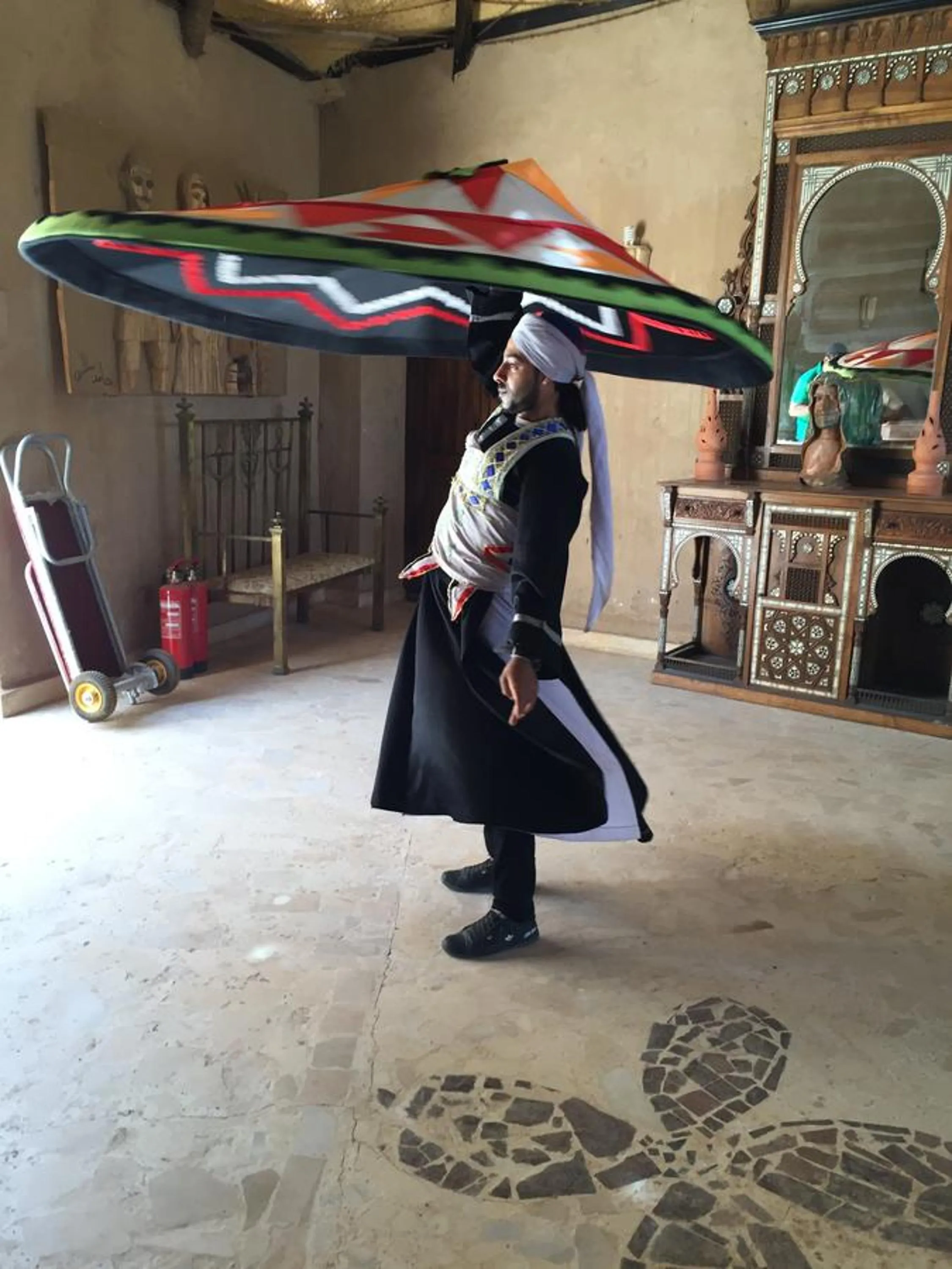 Staff in Qasr El Bagawat Hotel