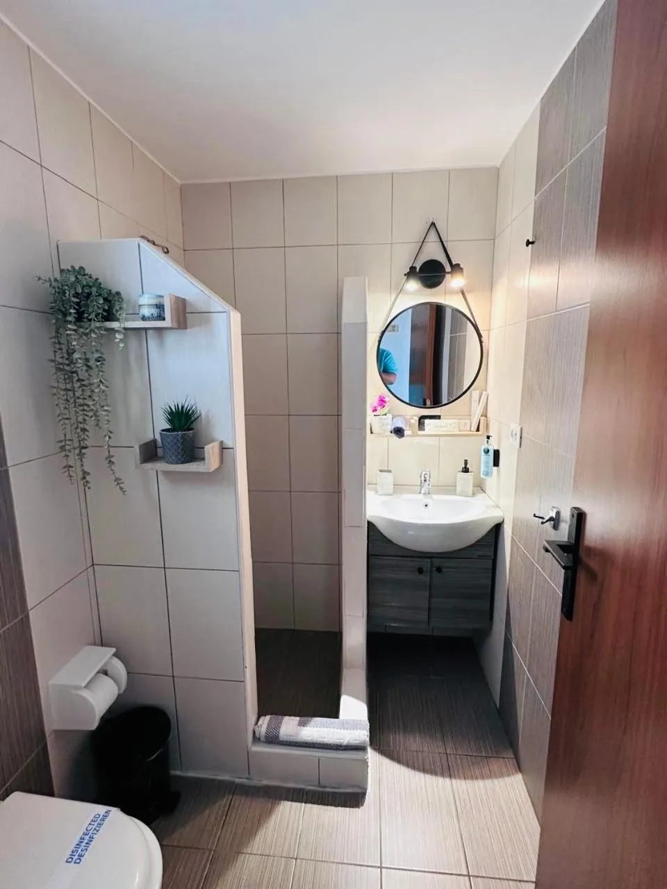 Bathroom in Mare Nostrum Santo