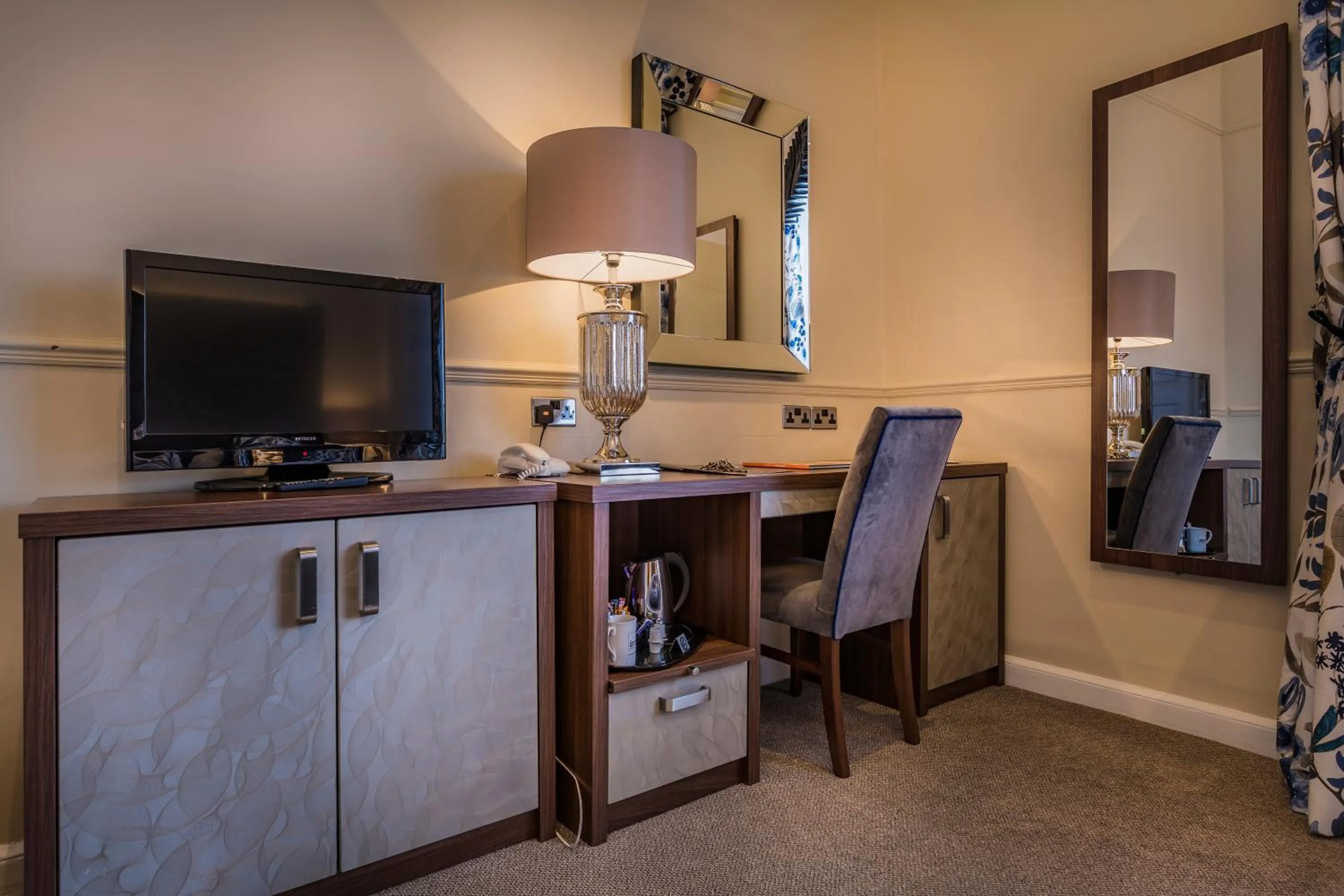 Bedroom in The Golden Fleece Hotel, Thirsk, North Yorkshire - The Coaching Inn Group