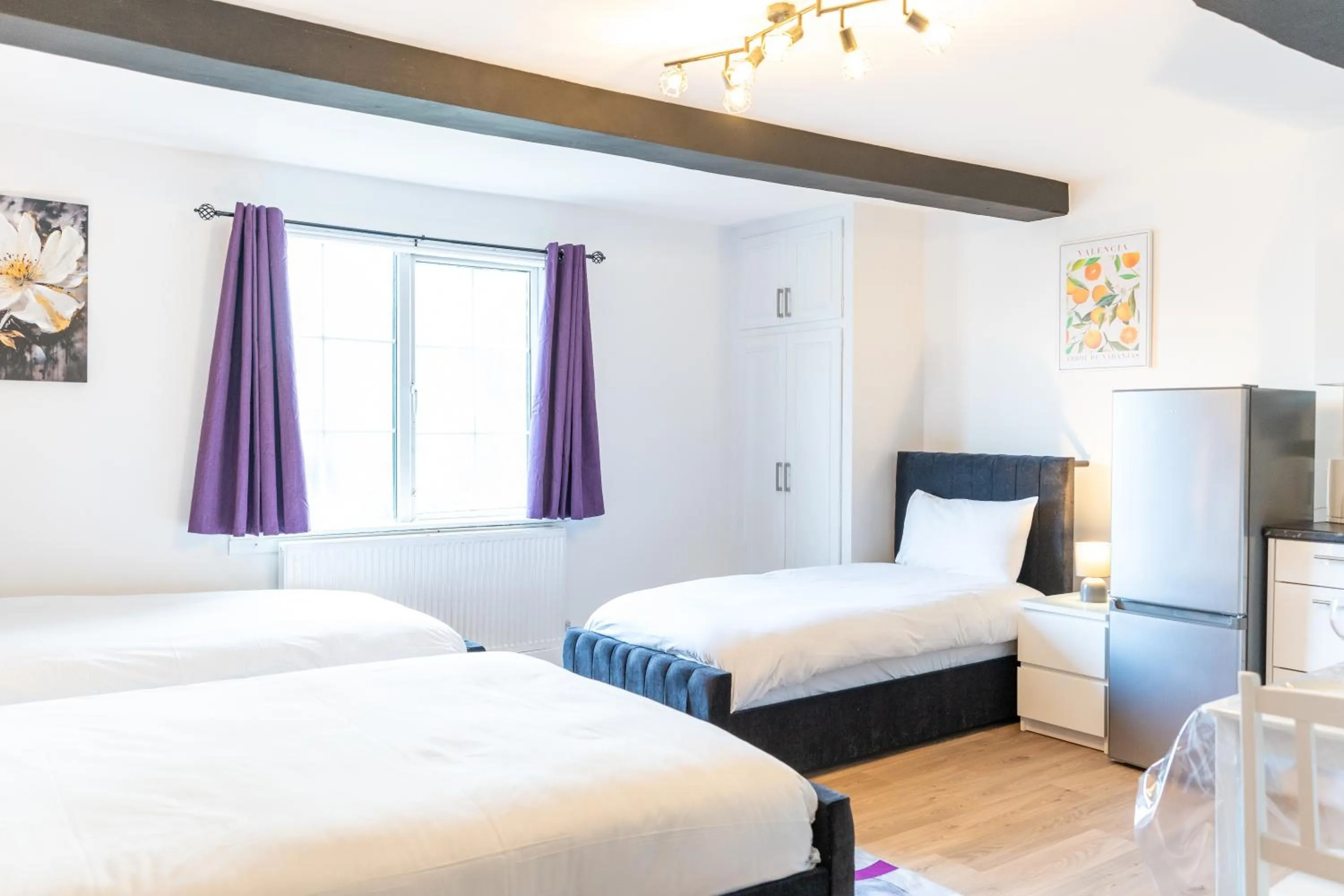 Bed in Tyger Inn Derby