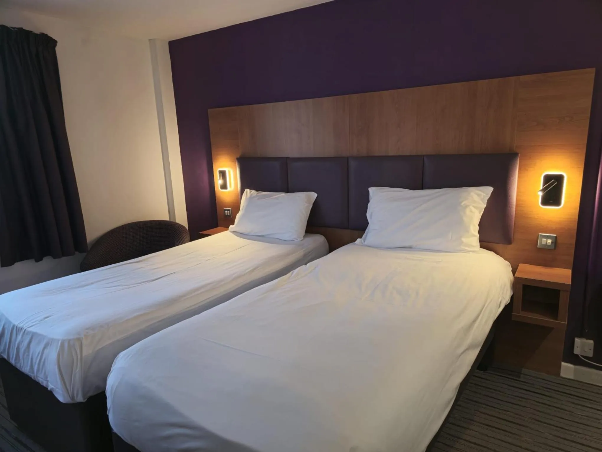 Bed in Tyger Inn Derby