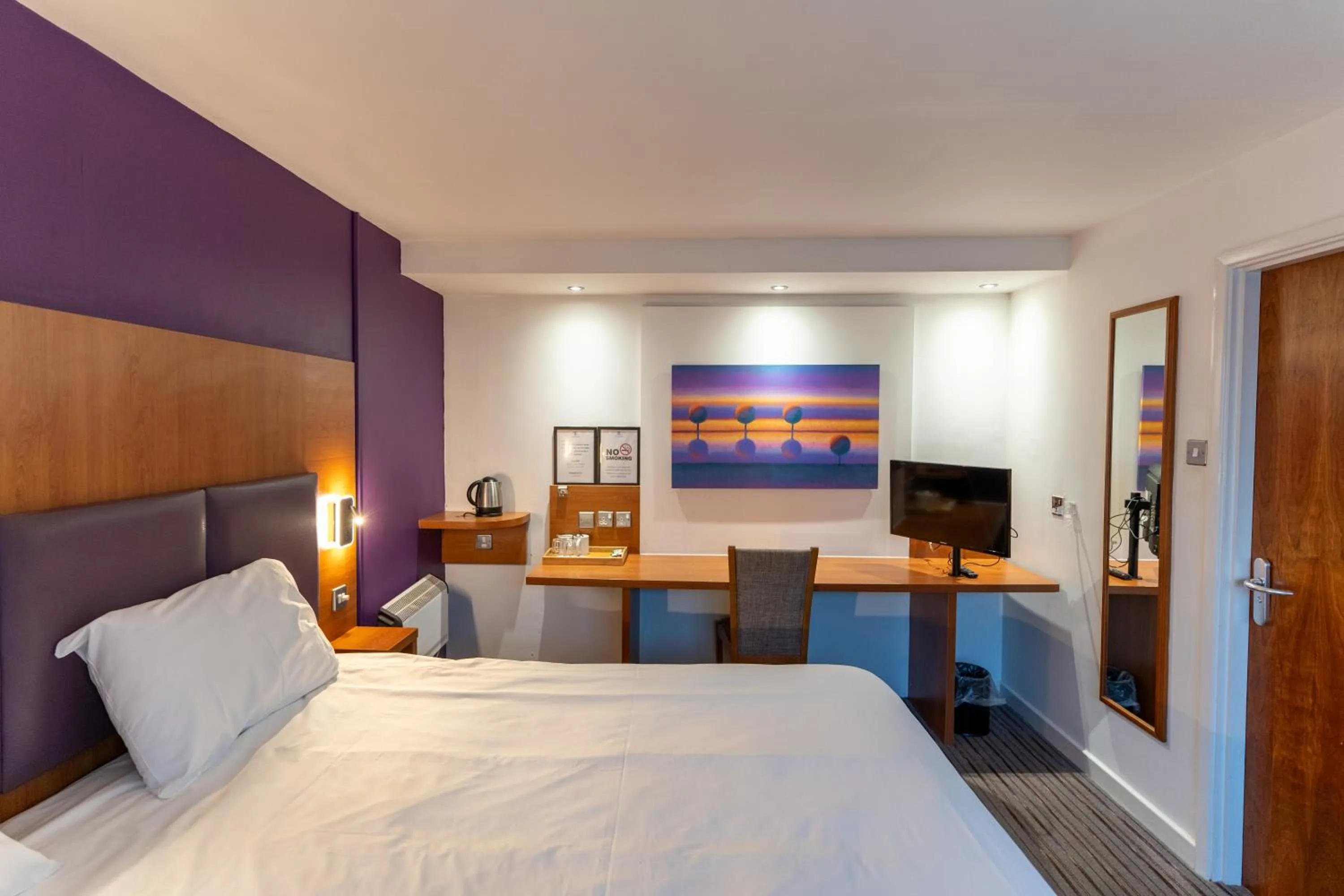 Bed in Tyger Inn Derby