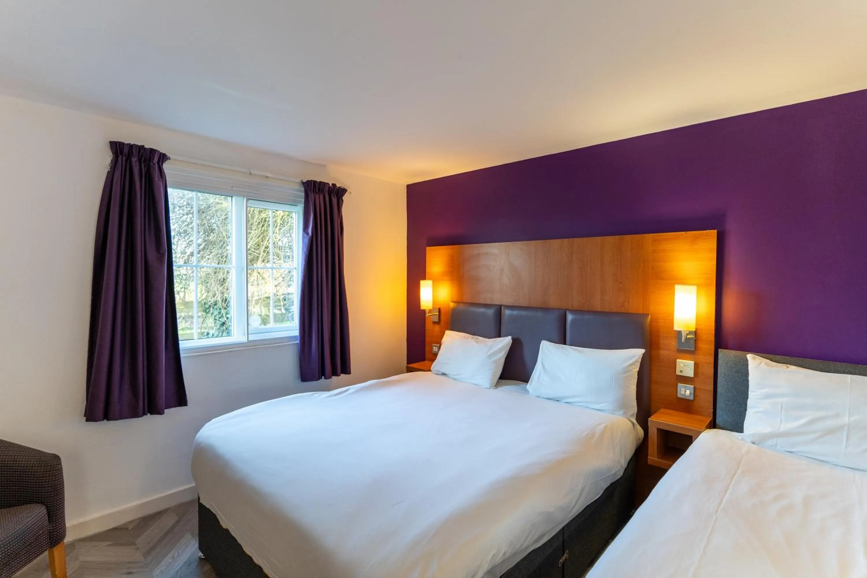 Bed in Tyger Inn Derby