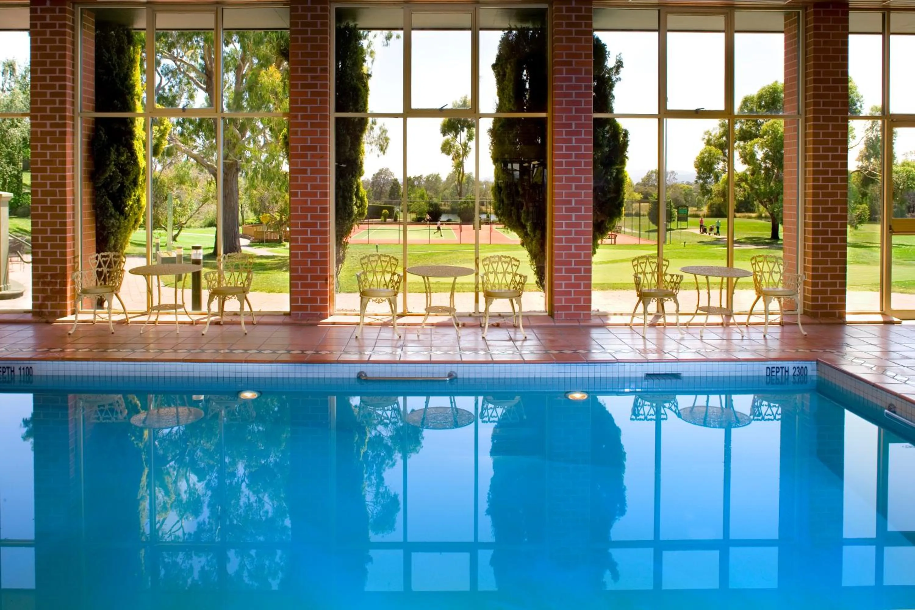 Swimming pool in Country Club Tasmania