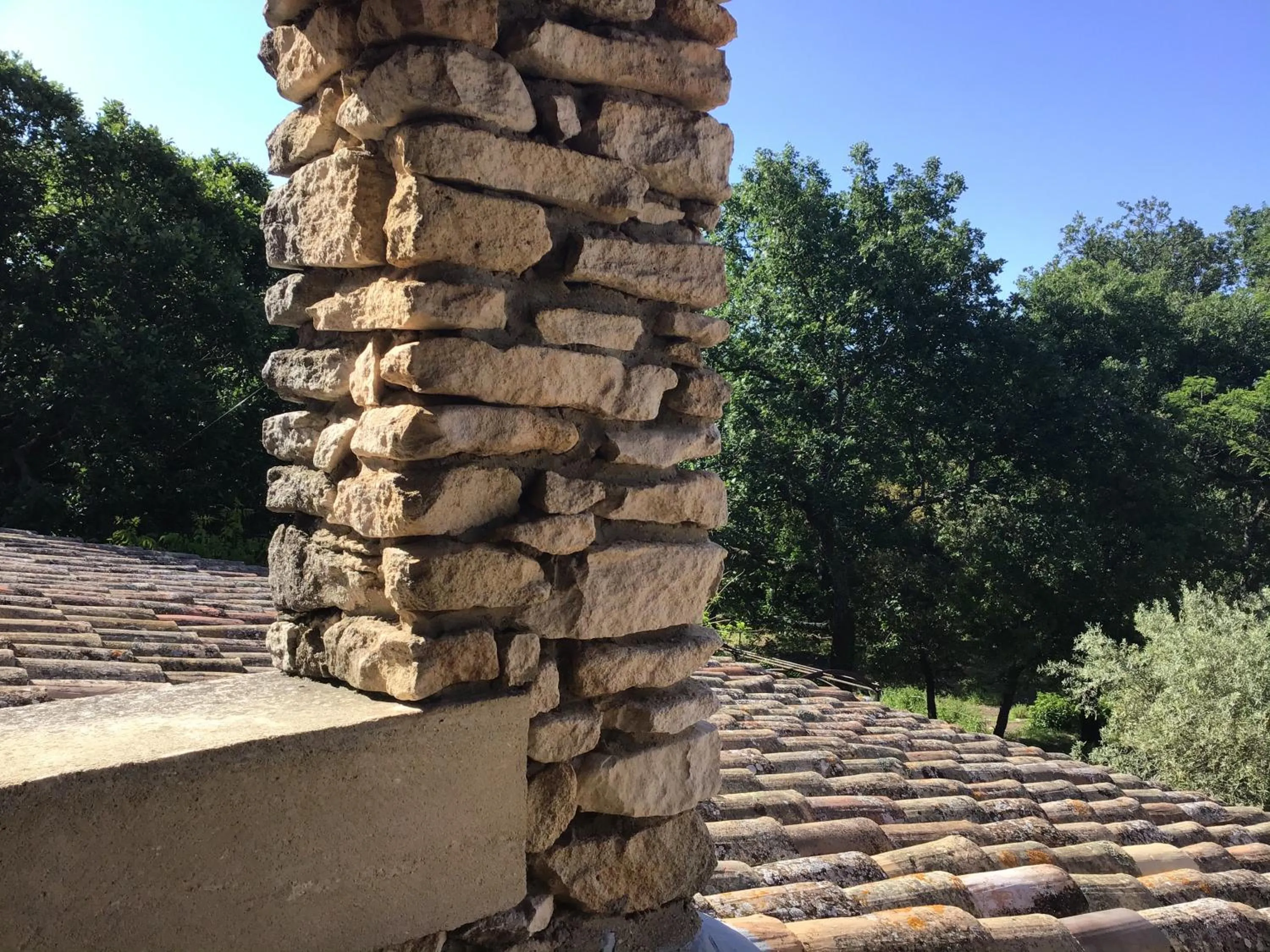 Garden view in Le Verger