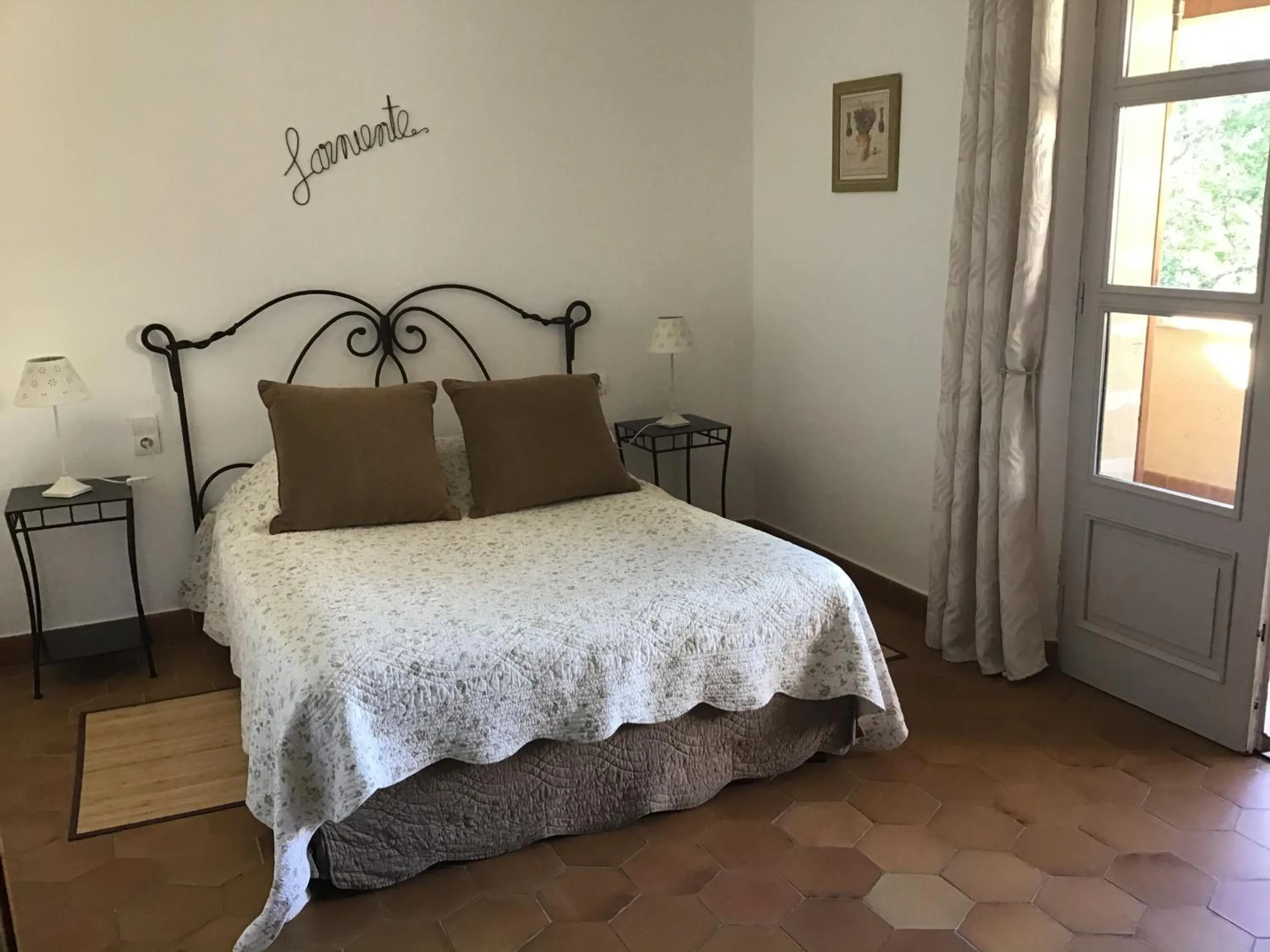 Bedroom, Bed in Le Verger