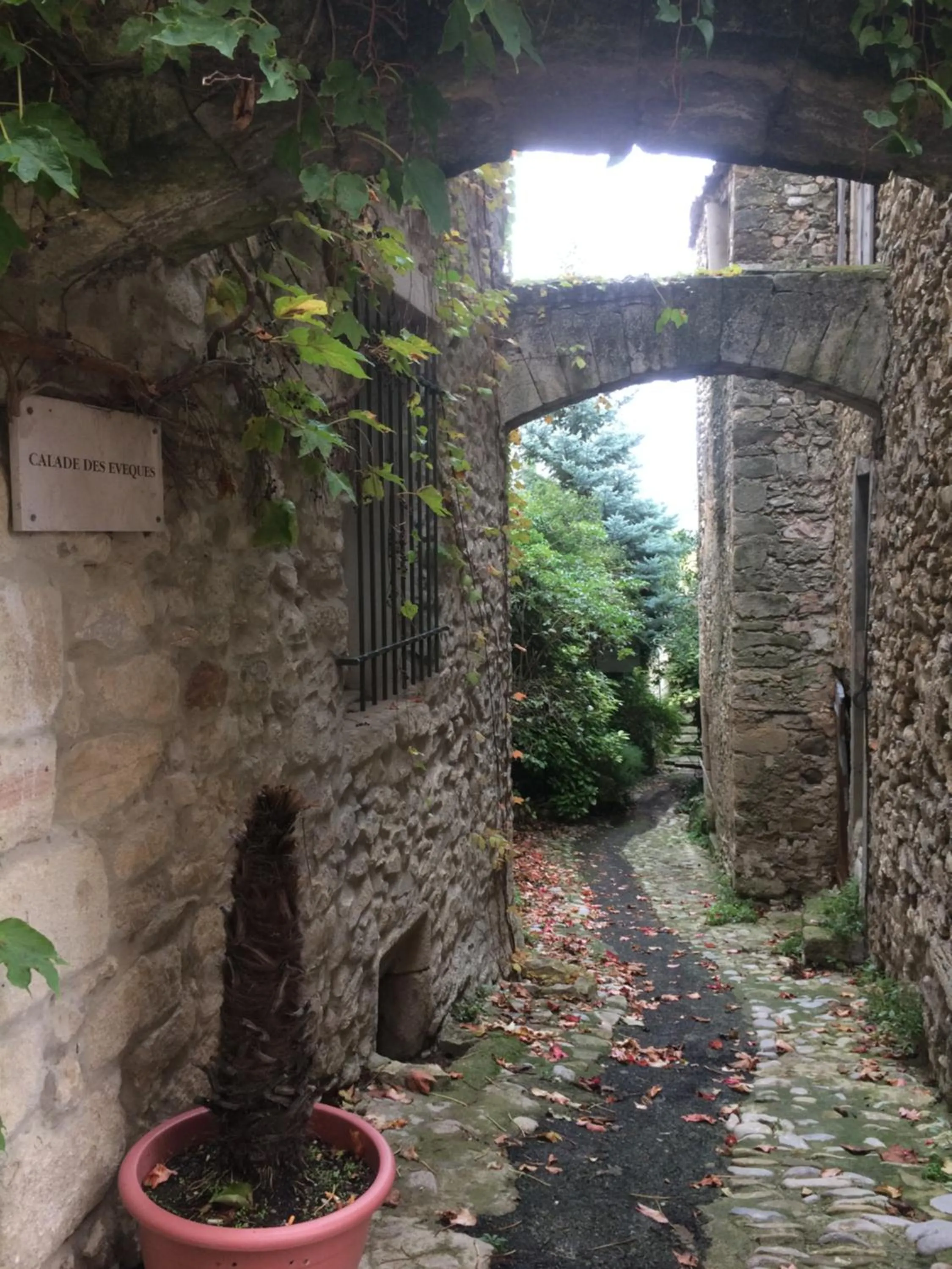 Landmark view in Le Verger